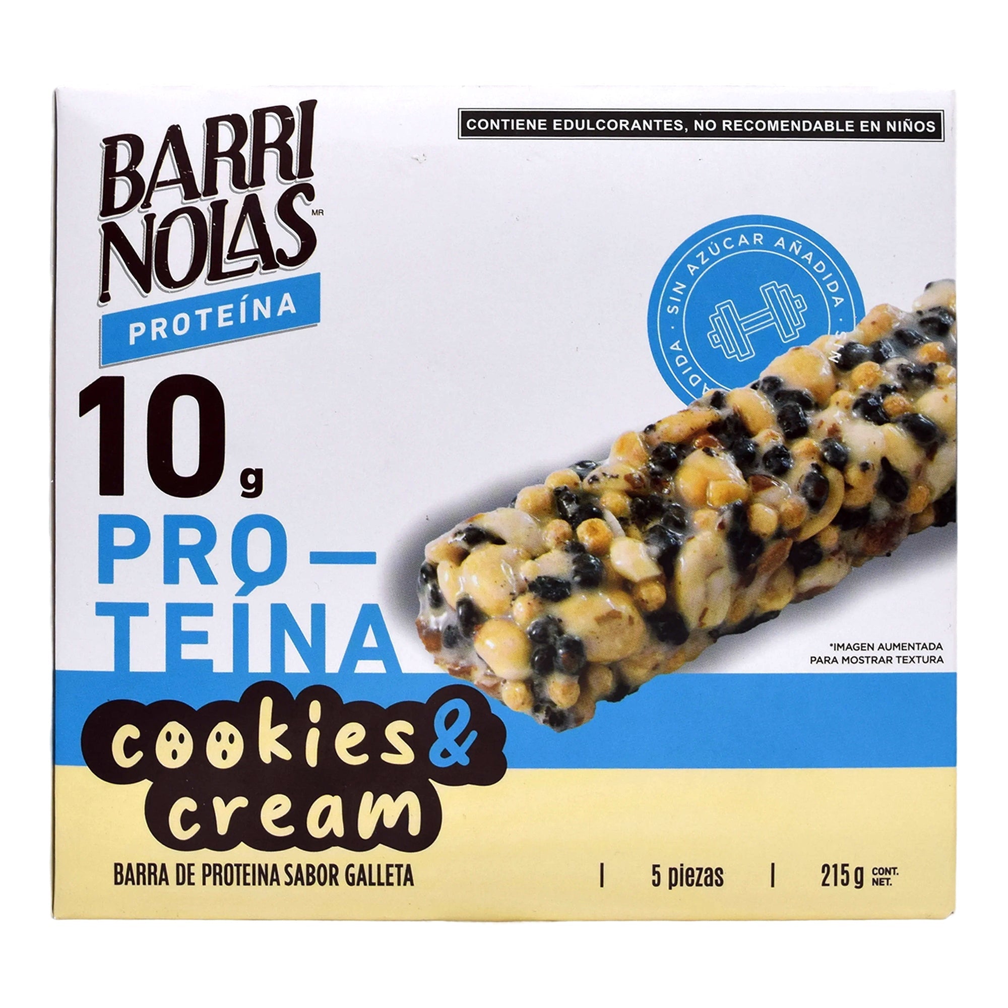 Barra Cookies And Cream 43 G (PAQUETE 5)