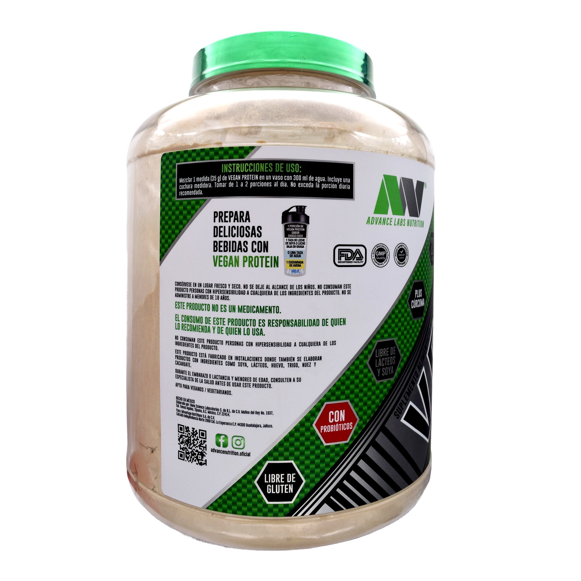 Vegan Protein Naturals Choco Coco 1.996 Kg