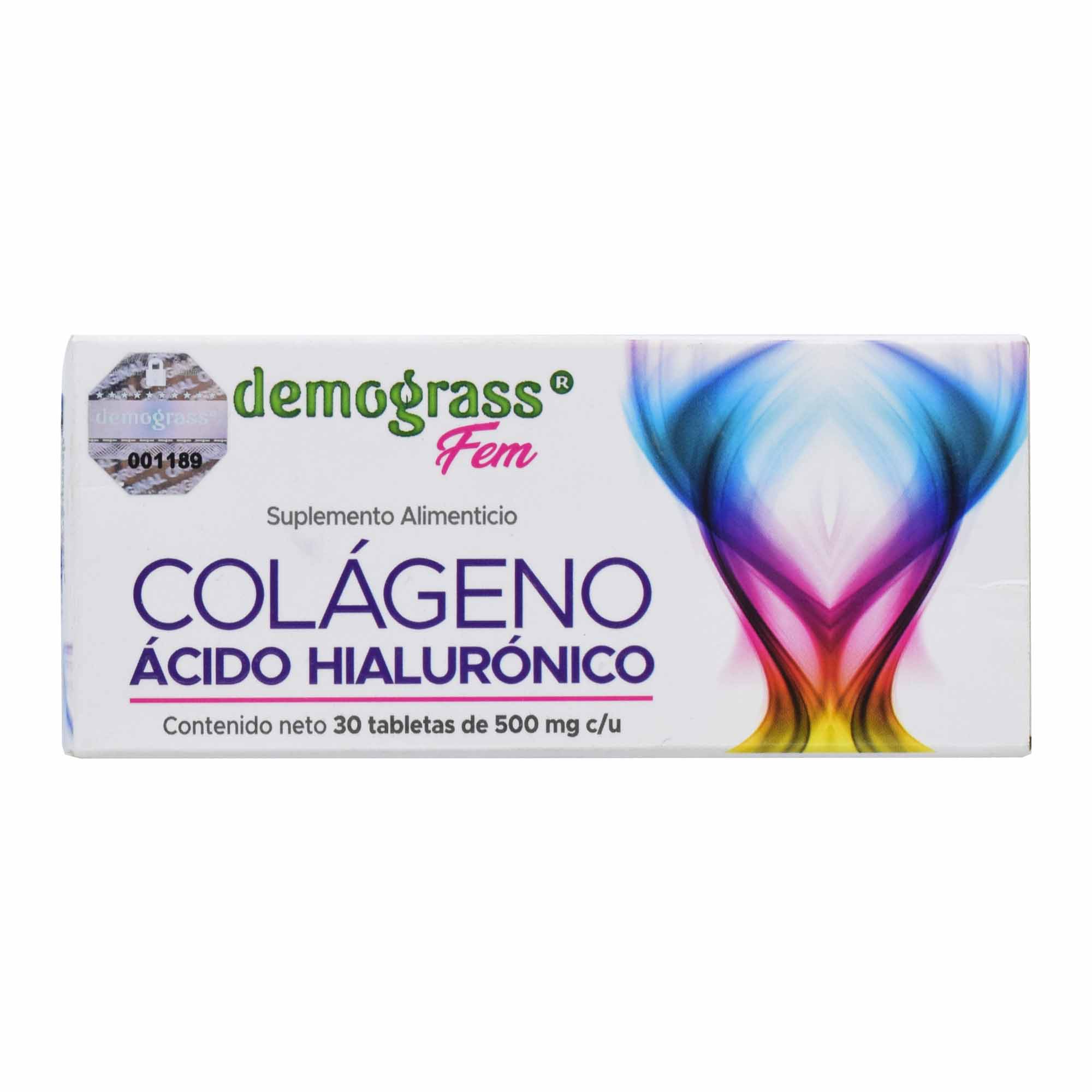 Colageno Acido Hialuronico 30 Tab