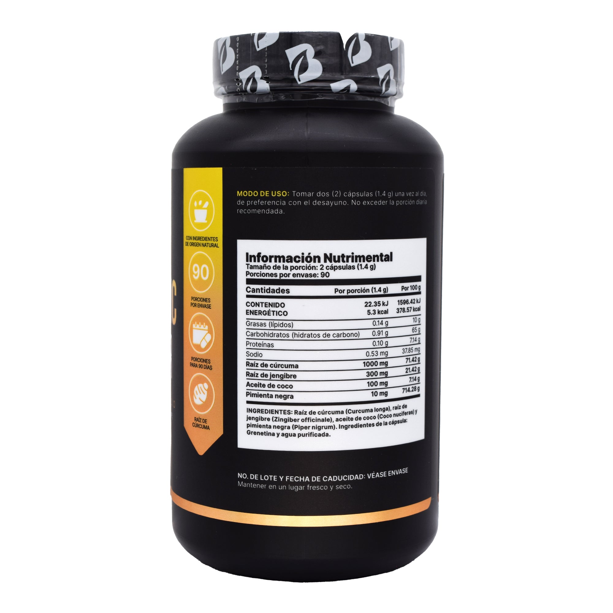 Turmeric Ginger 180 Cap