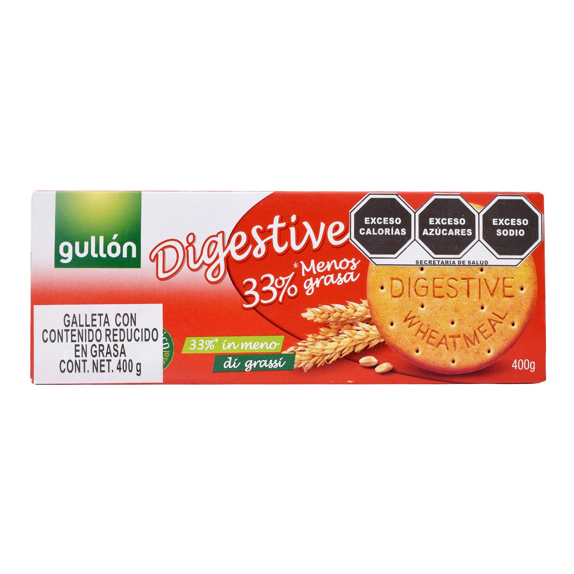 Galleta Digestive Menos Grasa 400 G