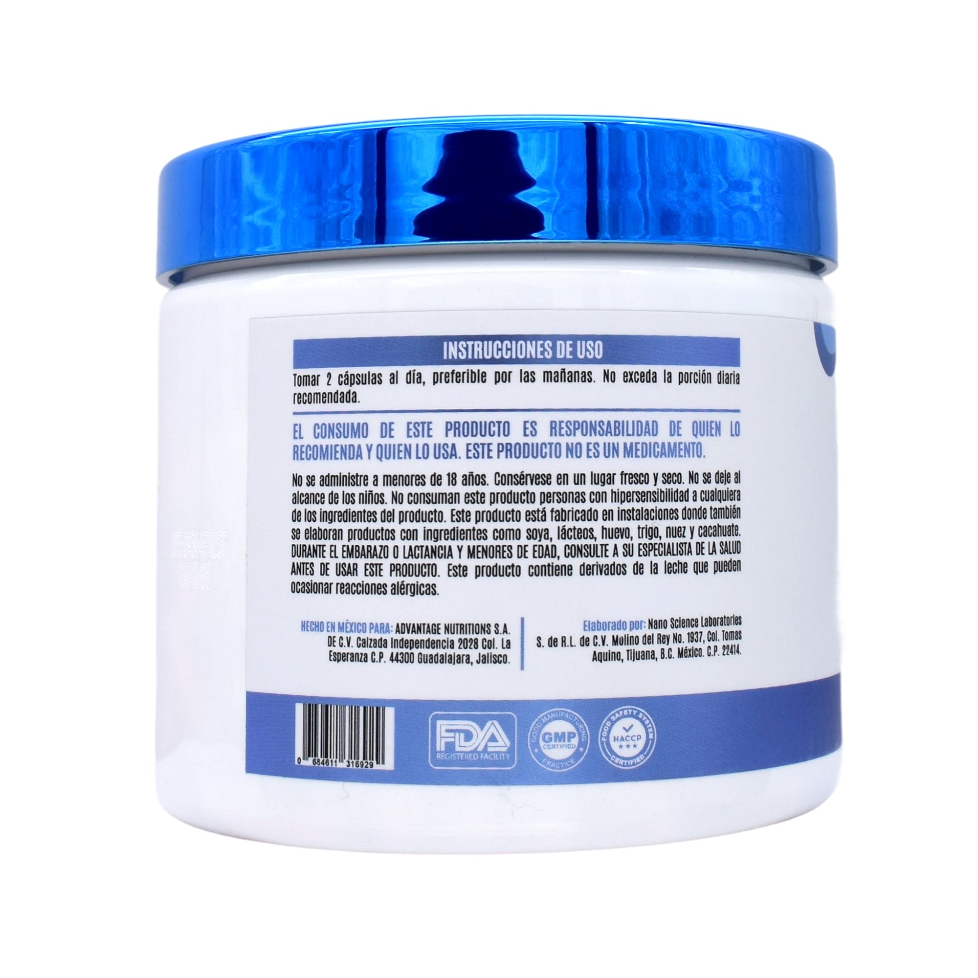 Calostro Bovino Y Probioticos 120 Cap