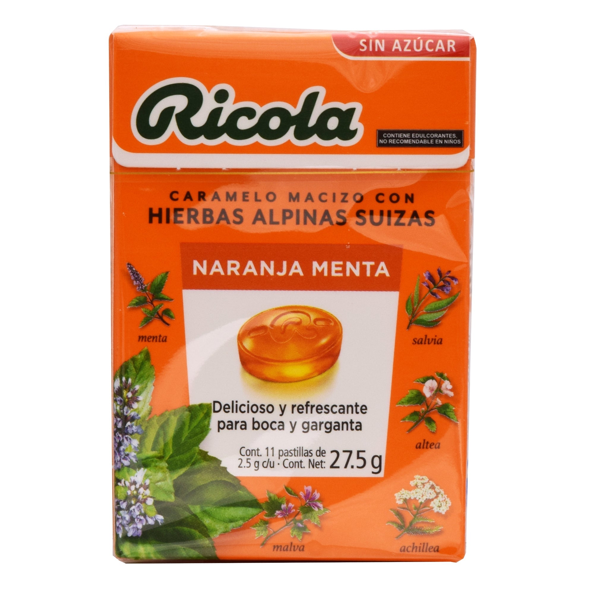 Caramelo Naranja Menta 27.5 G (Paquete 20)