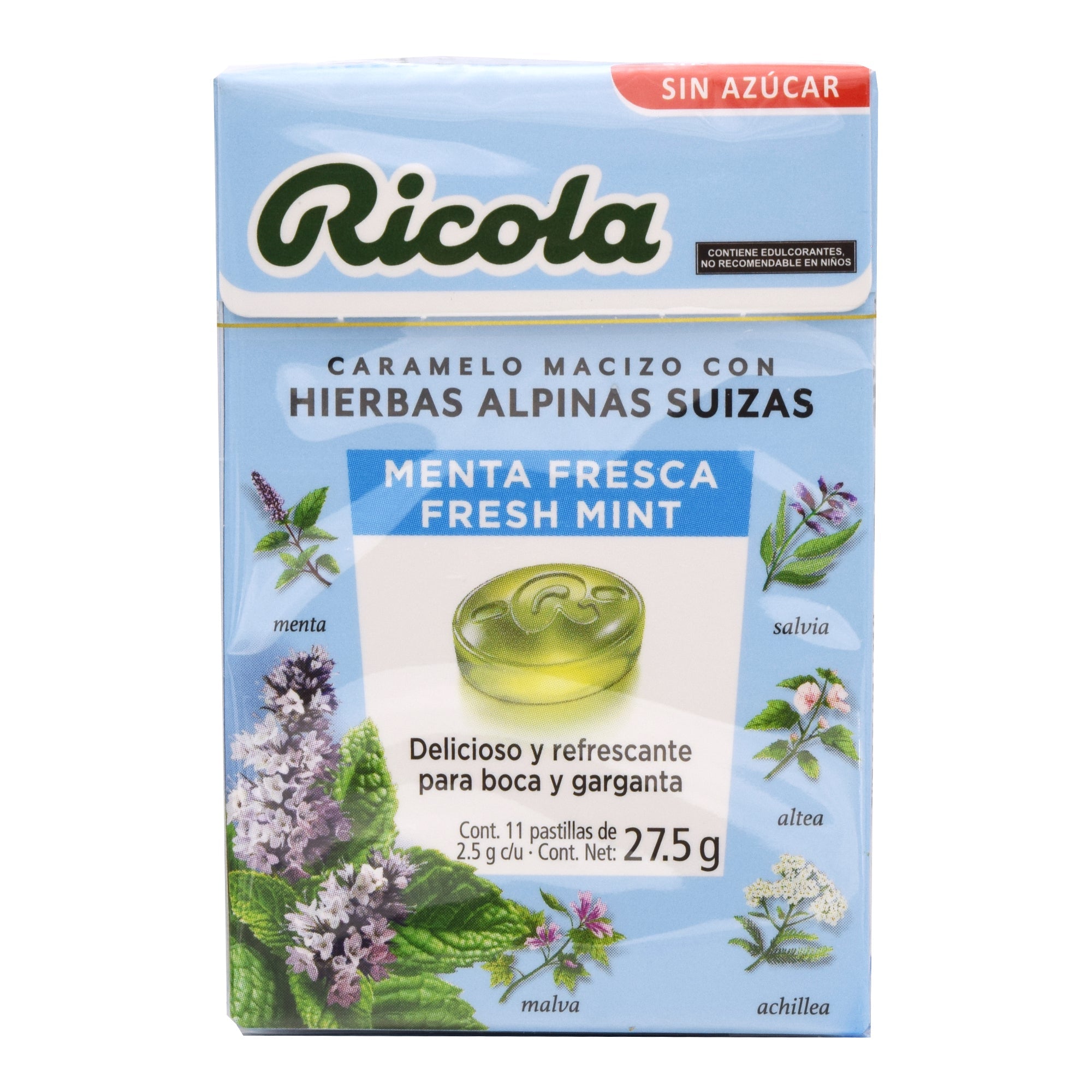 Caramelo Menta Fresca 27.5 G (Paquete 20)