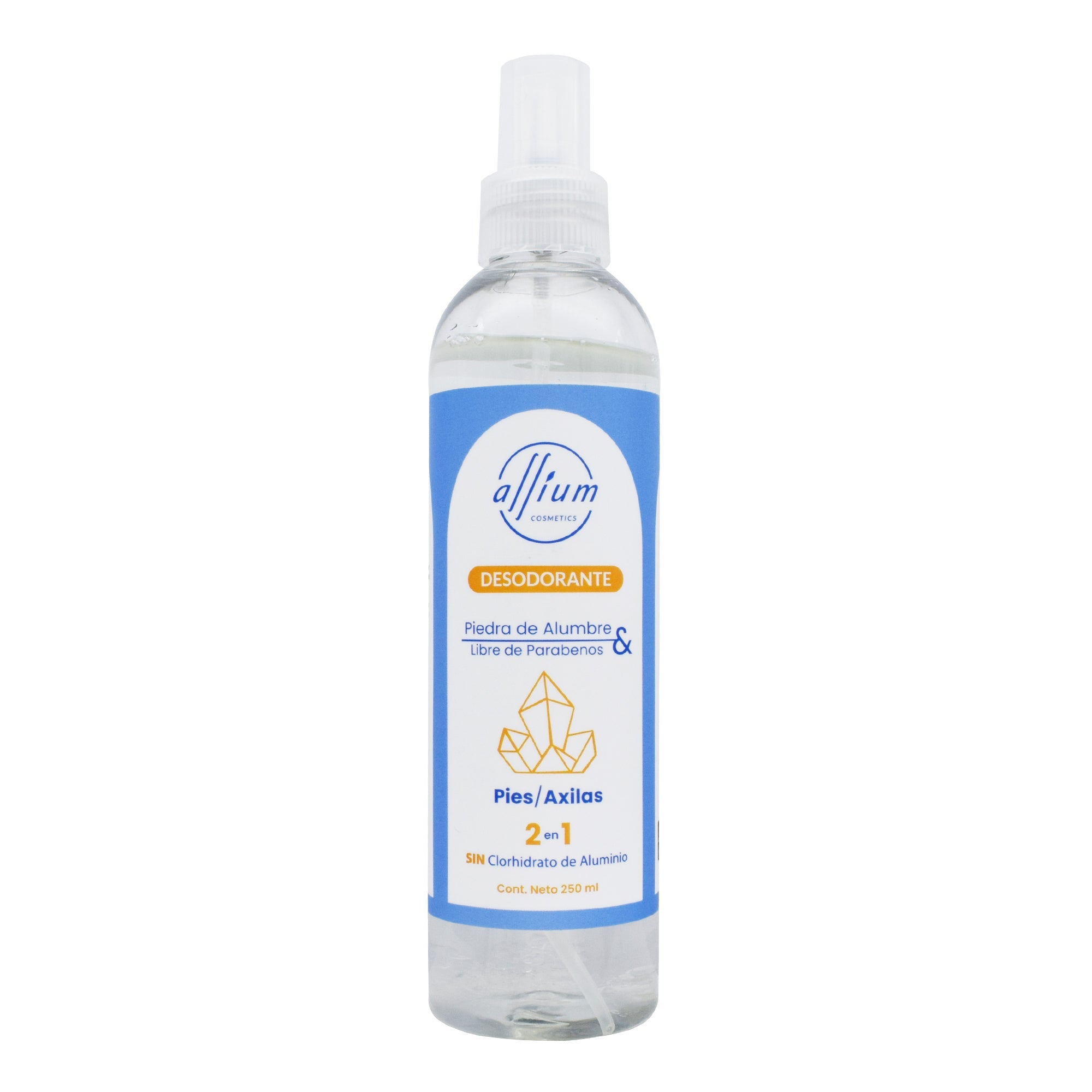 Desodorante Liquido Piedra De Alumbre 250 Ml