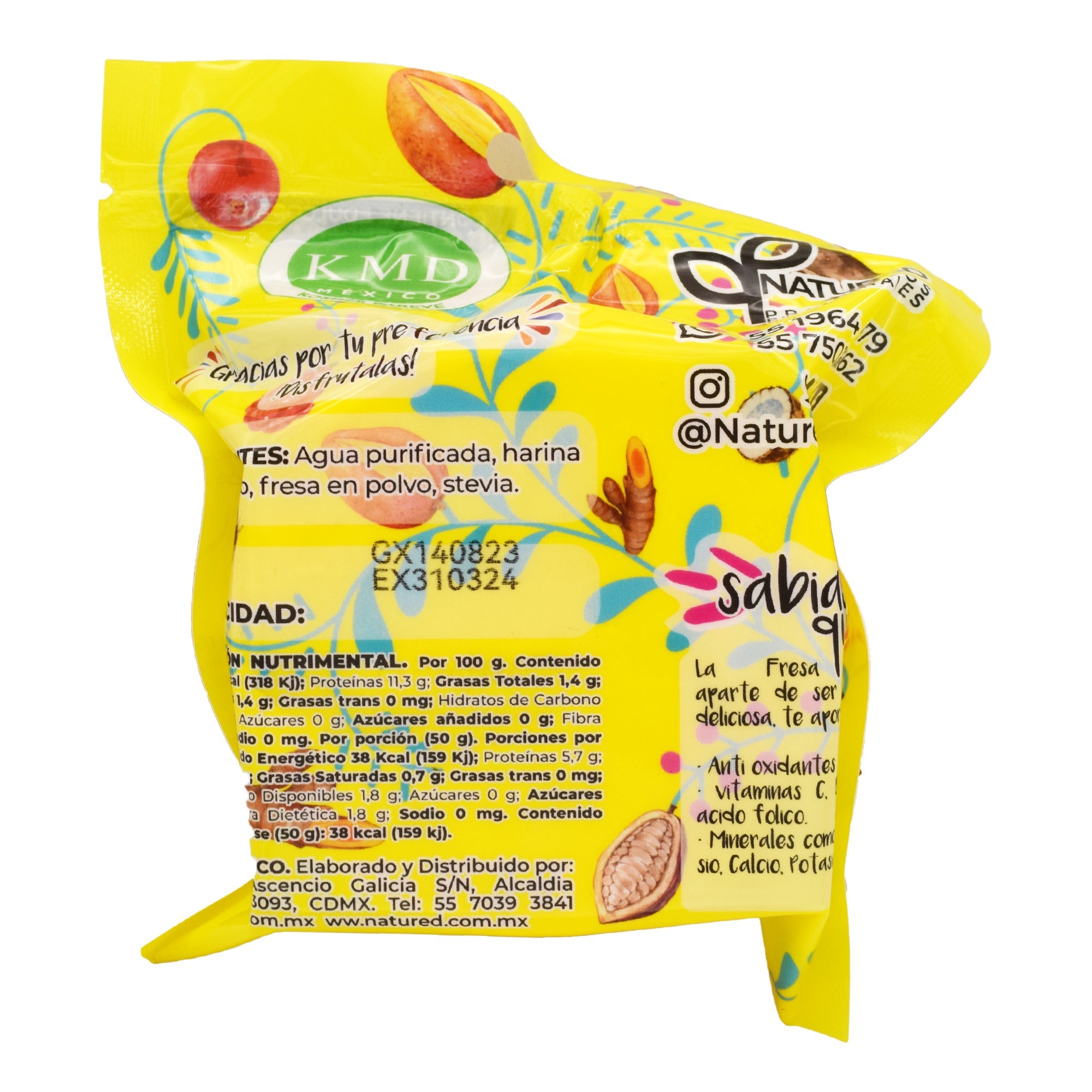 Obleas De Amaranto Sab Fresa 50 G (Caja 12)