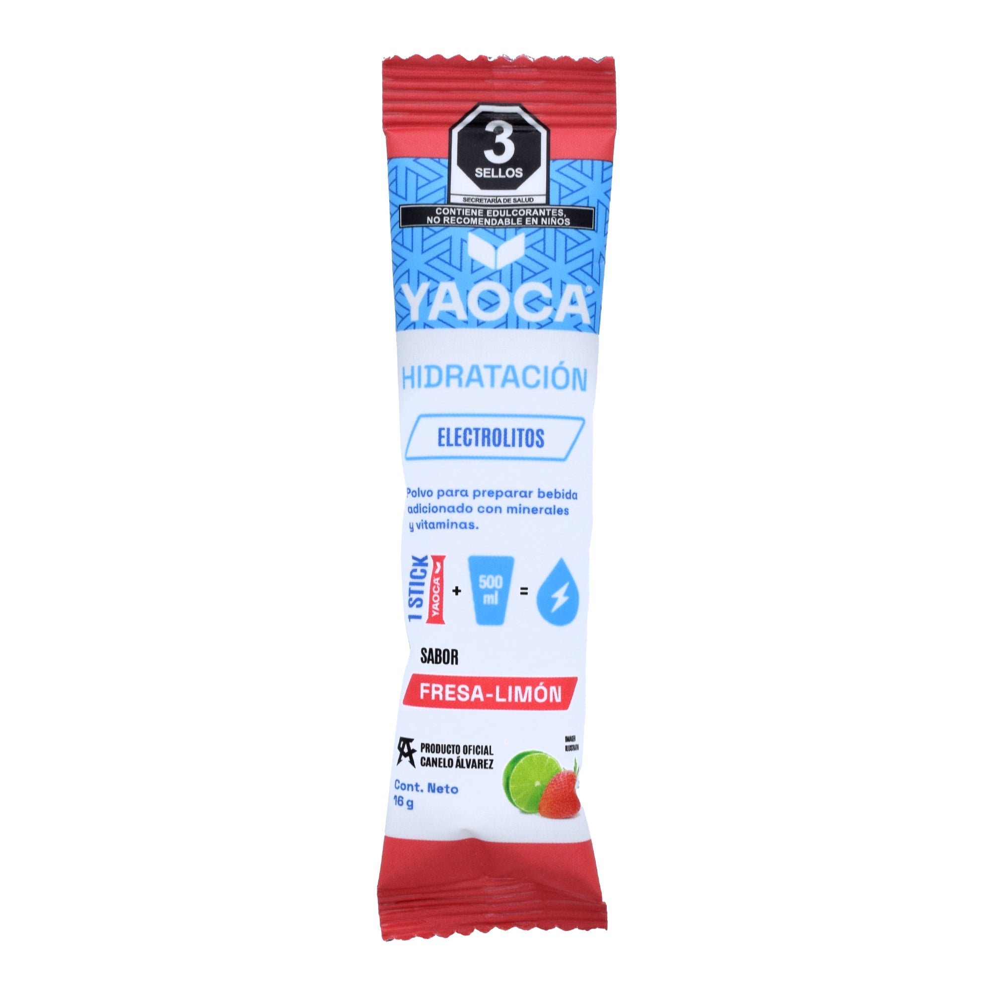 Electrolitos Fresa Limon 16 G (PAQUETE 30)