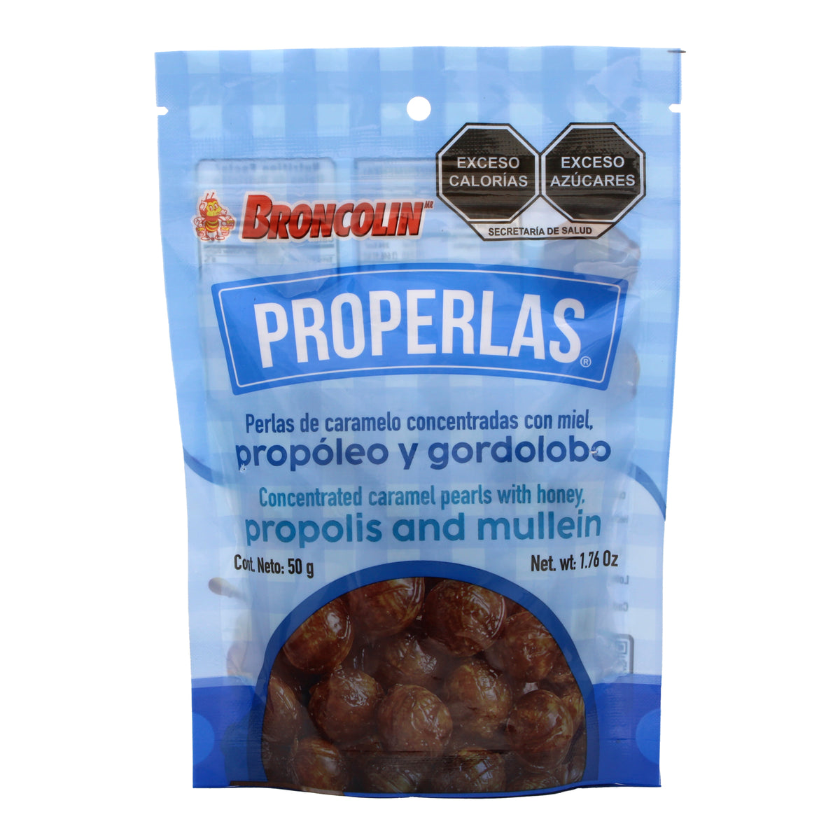 Perlas De Caramelo Propoleo Gordolobo 50 G