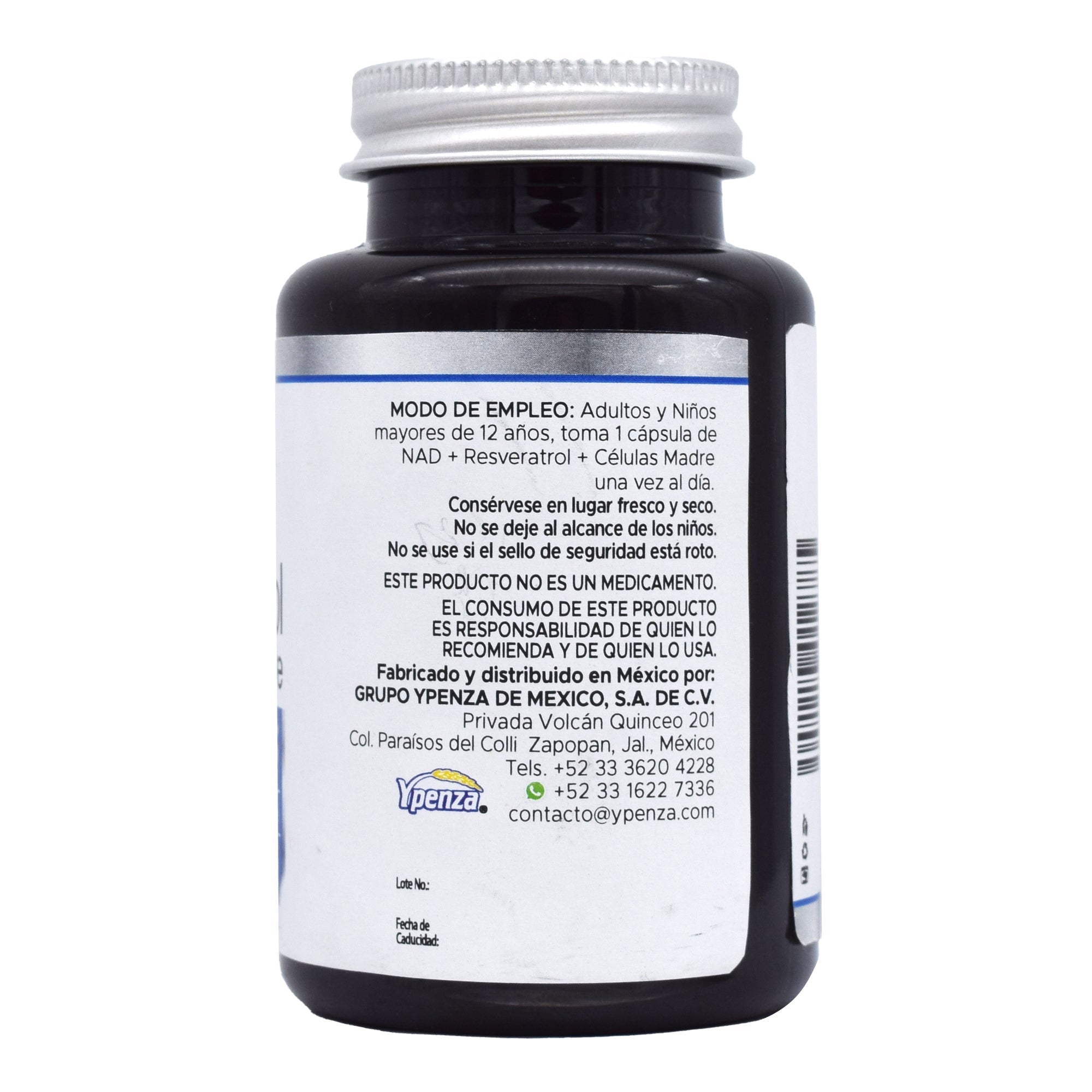 Nad Resveratrol Celulas Madre 30 Cap