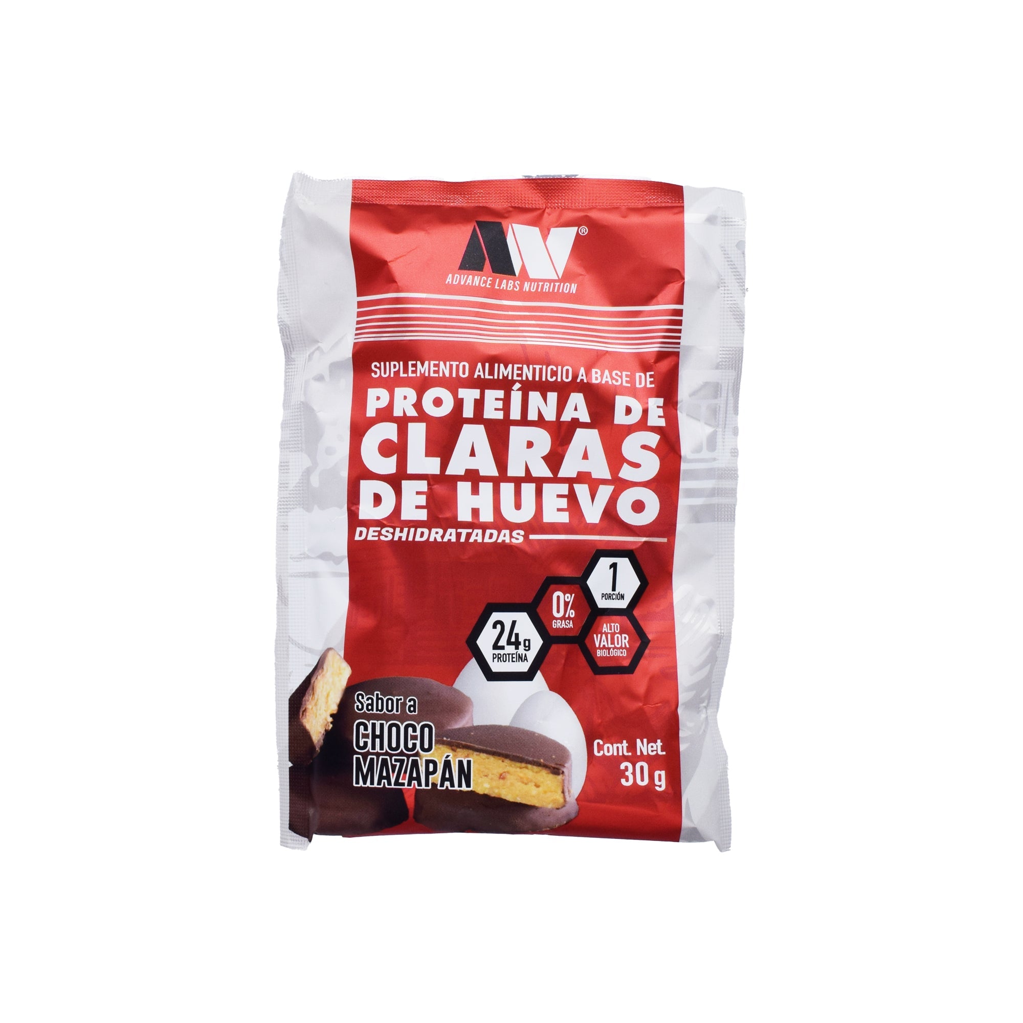 Proteina Claras De Huevo Deshidratadas Choco Mazapan 30 G (PAQUETE 10)