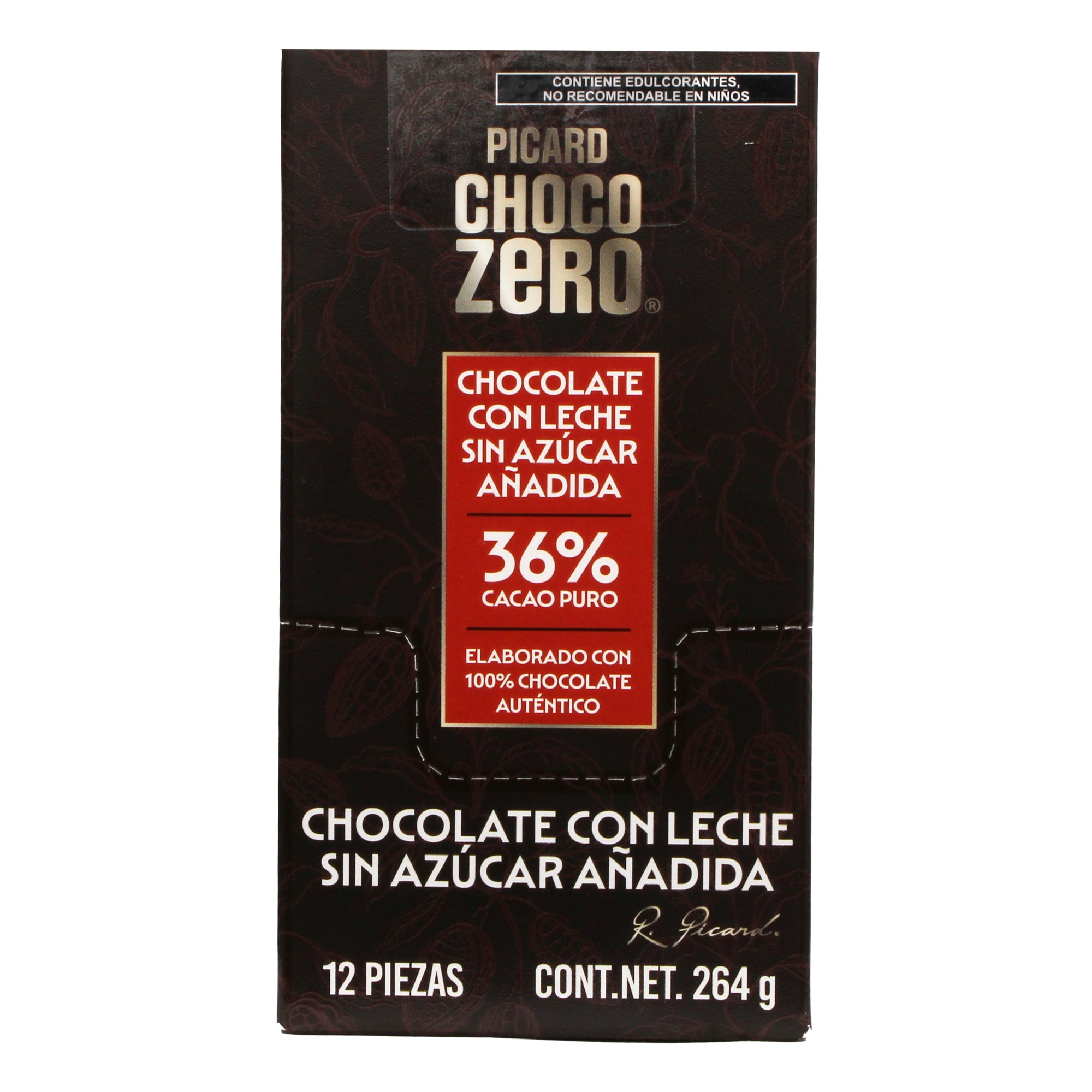 Barra De Chocolate Con Leche 22 G (Paquete 12)