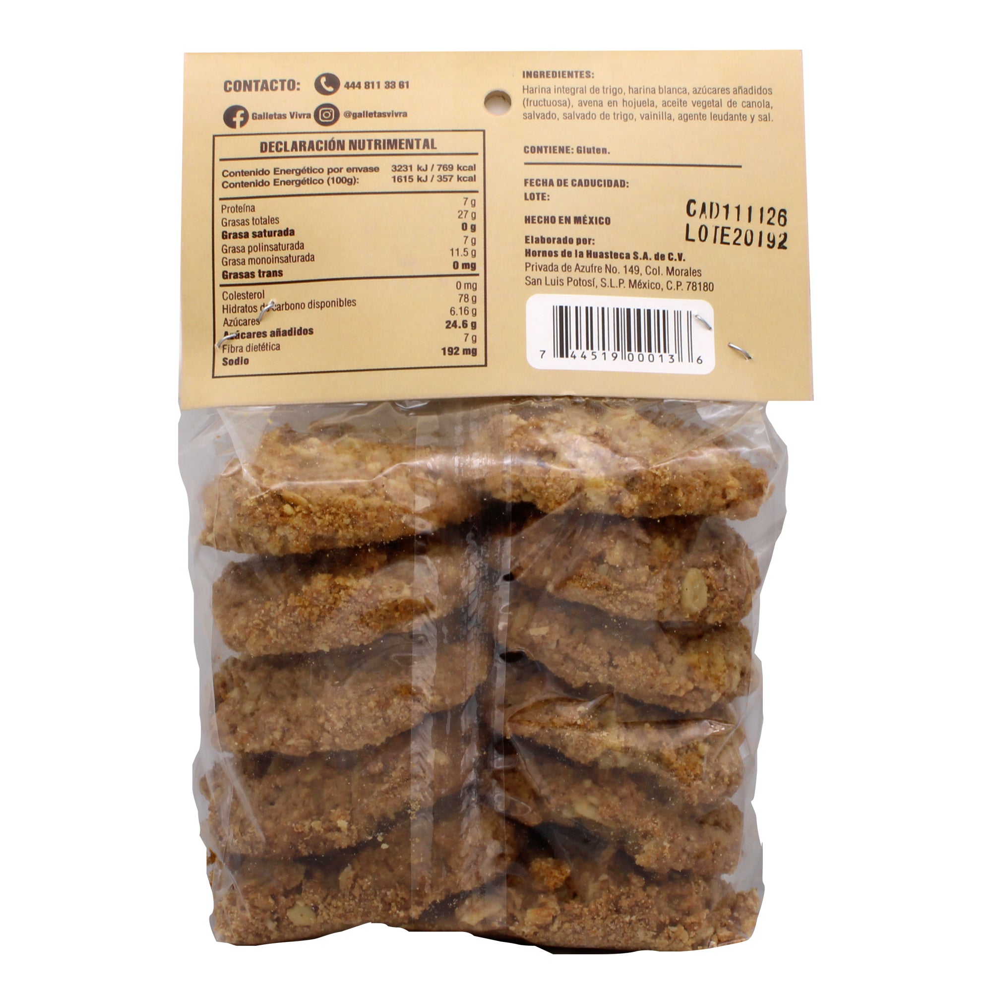 Galleta Aveninas 140 G