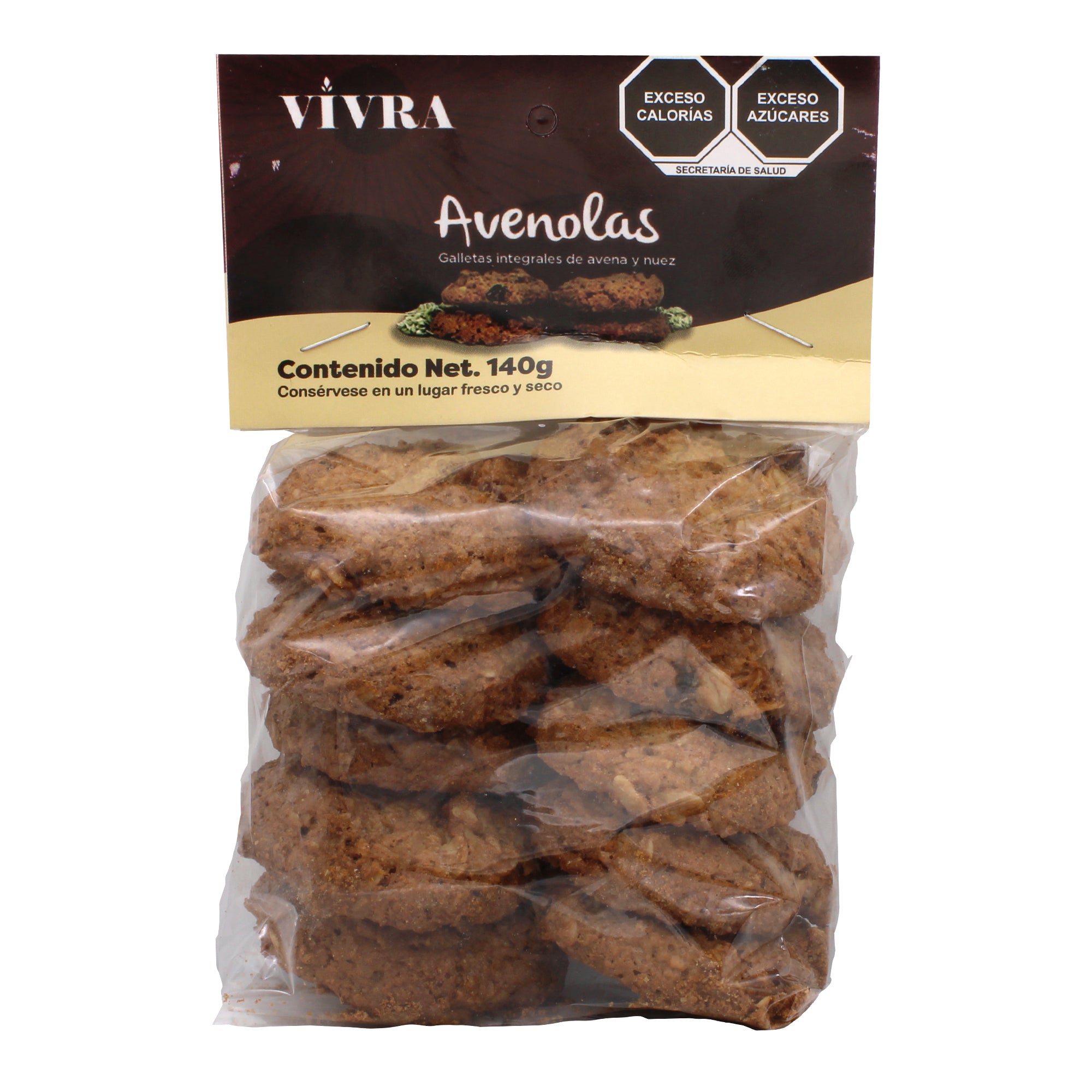 Galleta Avenolas Avena Y Nuez 140 G