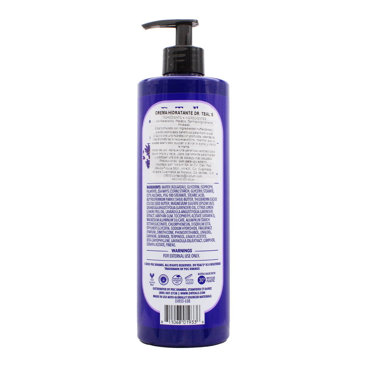 Crema Corporal Hidratante Lavanda 532 Ml
