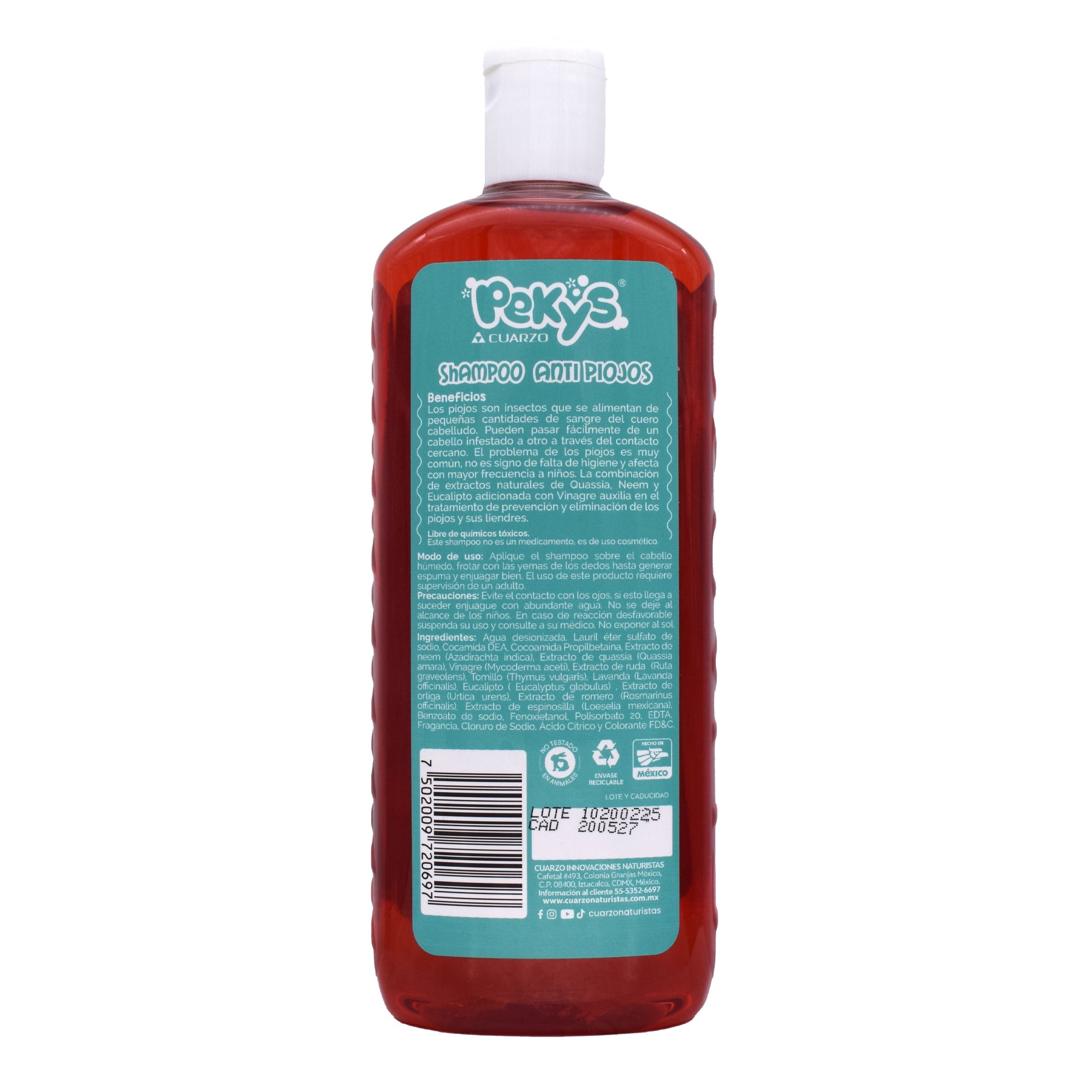 Shampoo Anti Piojos 550 Ml