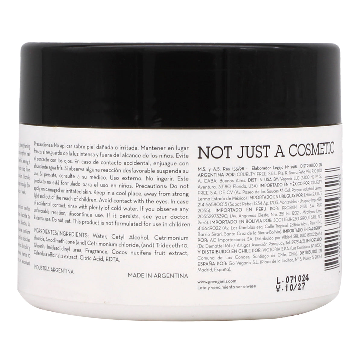 Mascara Capilar Coco Calendula 250 Ml