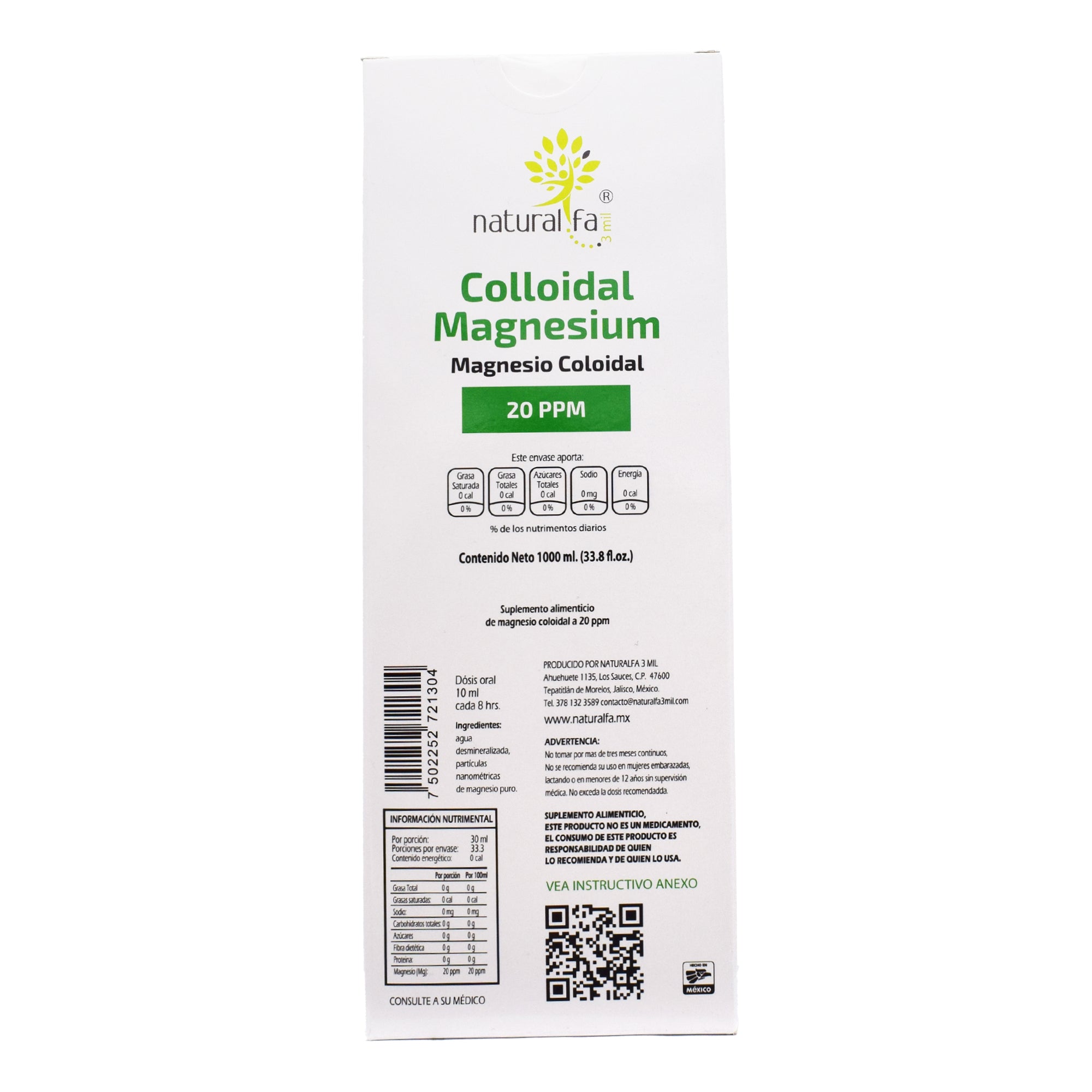 Magnesio Coloidal 1 L