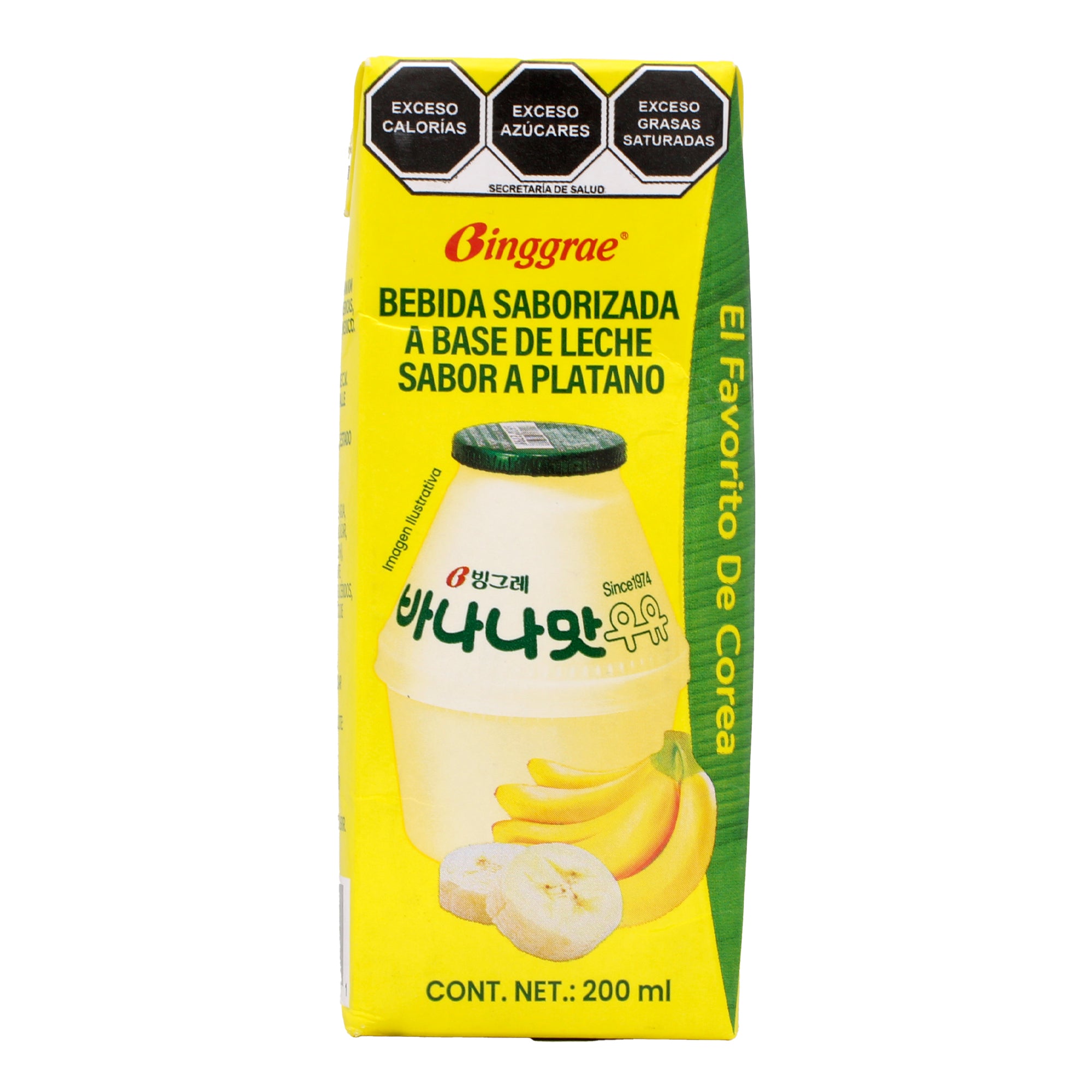 Leche Entera Platano 200 Ml