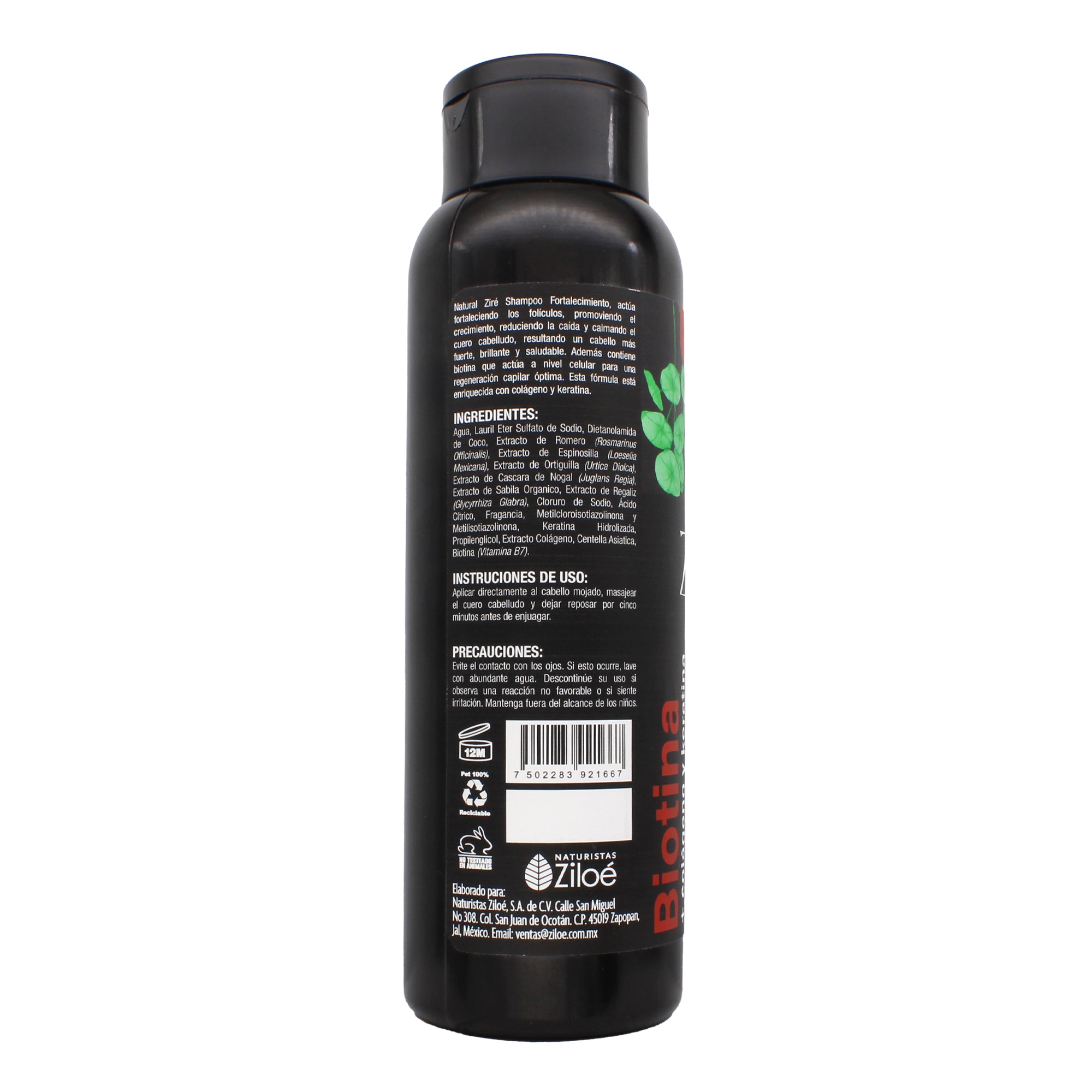 Shampoo Fortalecimiento Cetella Asiatica 800 Ml