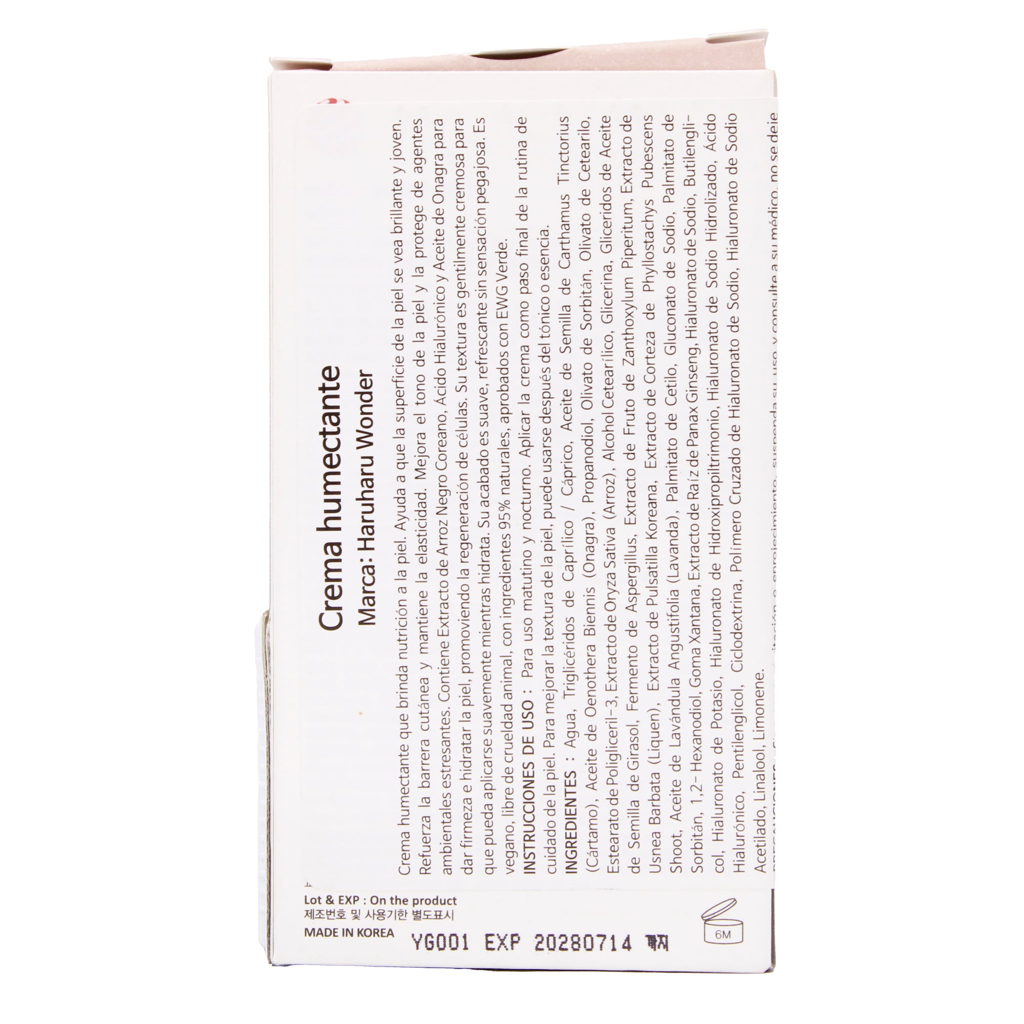 Crema Humectante 50 Ml