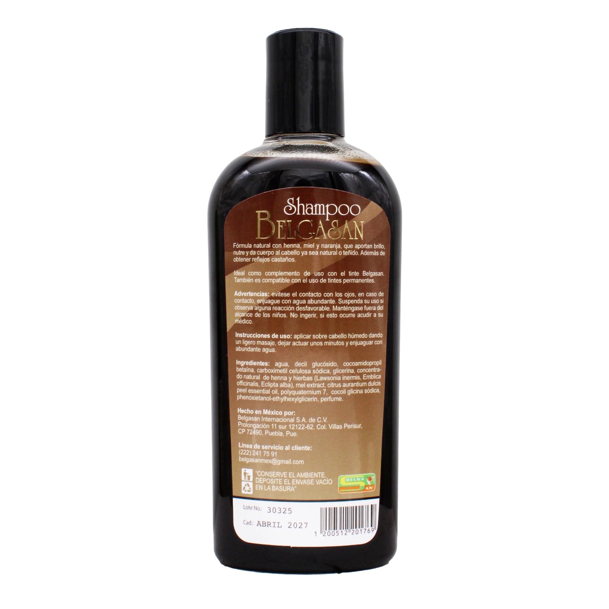 Shampoo Reflejos Castaños 250 Ml