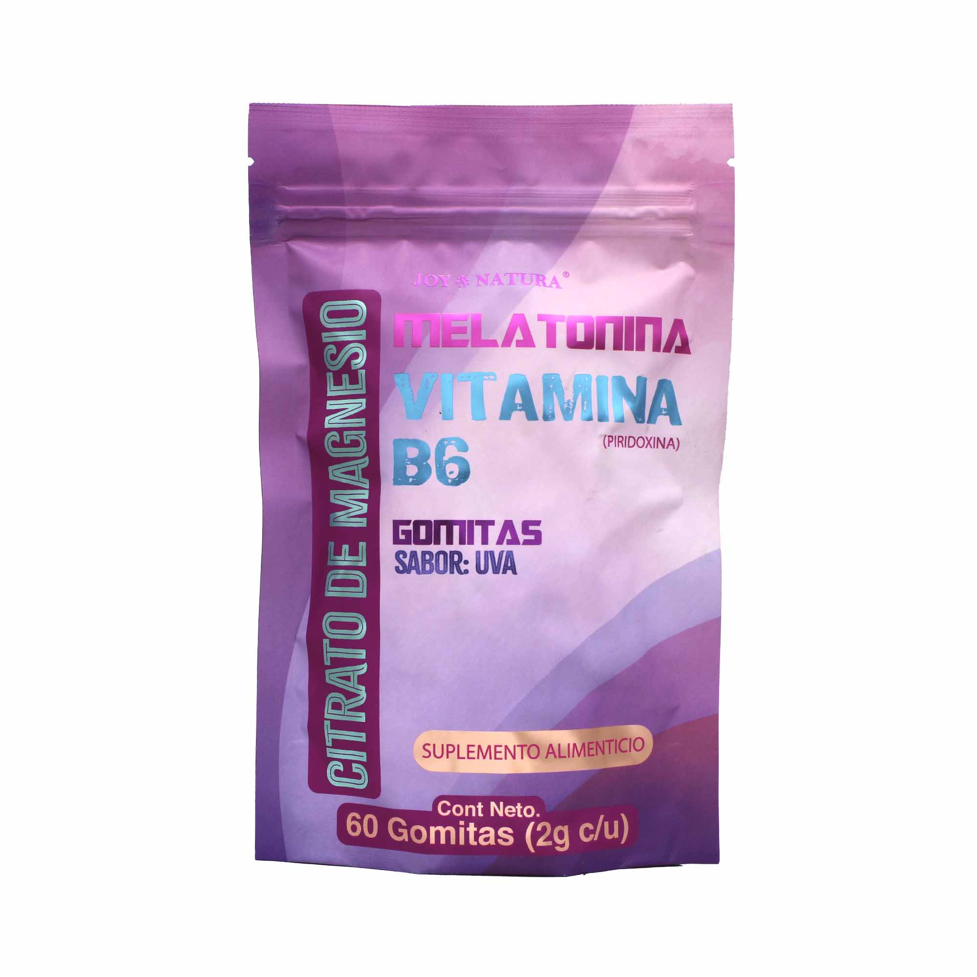 Citrato De Magnesio Uva 60 Gomitas