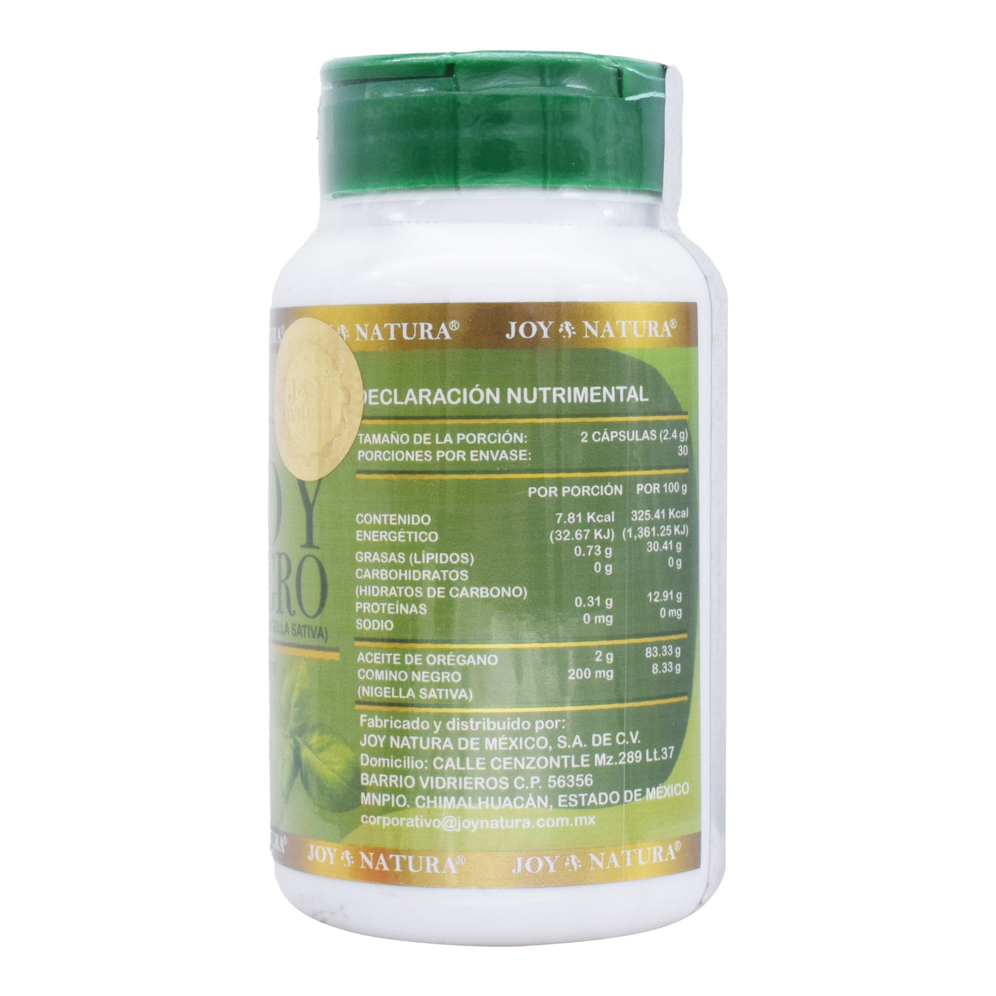 Aceite De Oregano Y Comino Negro 60 Cap