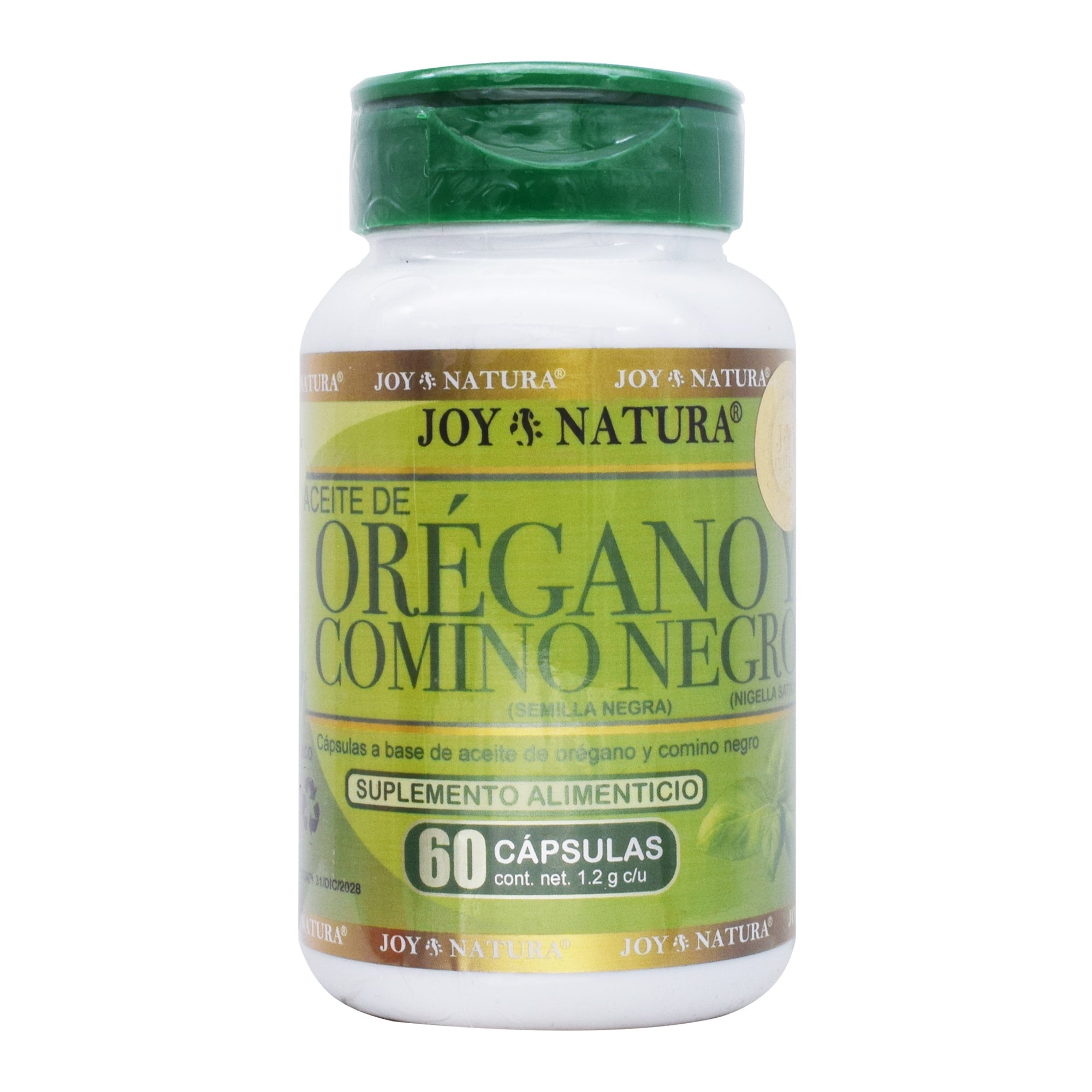 Aceite De Oregano Y Comino Negro 60 Cap