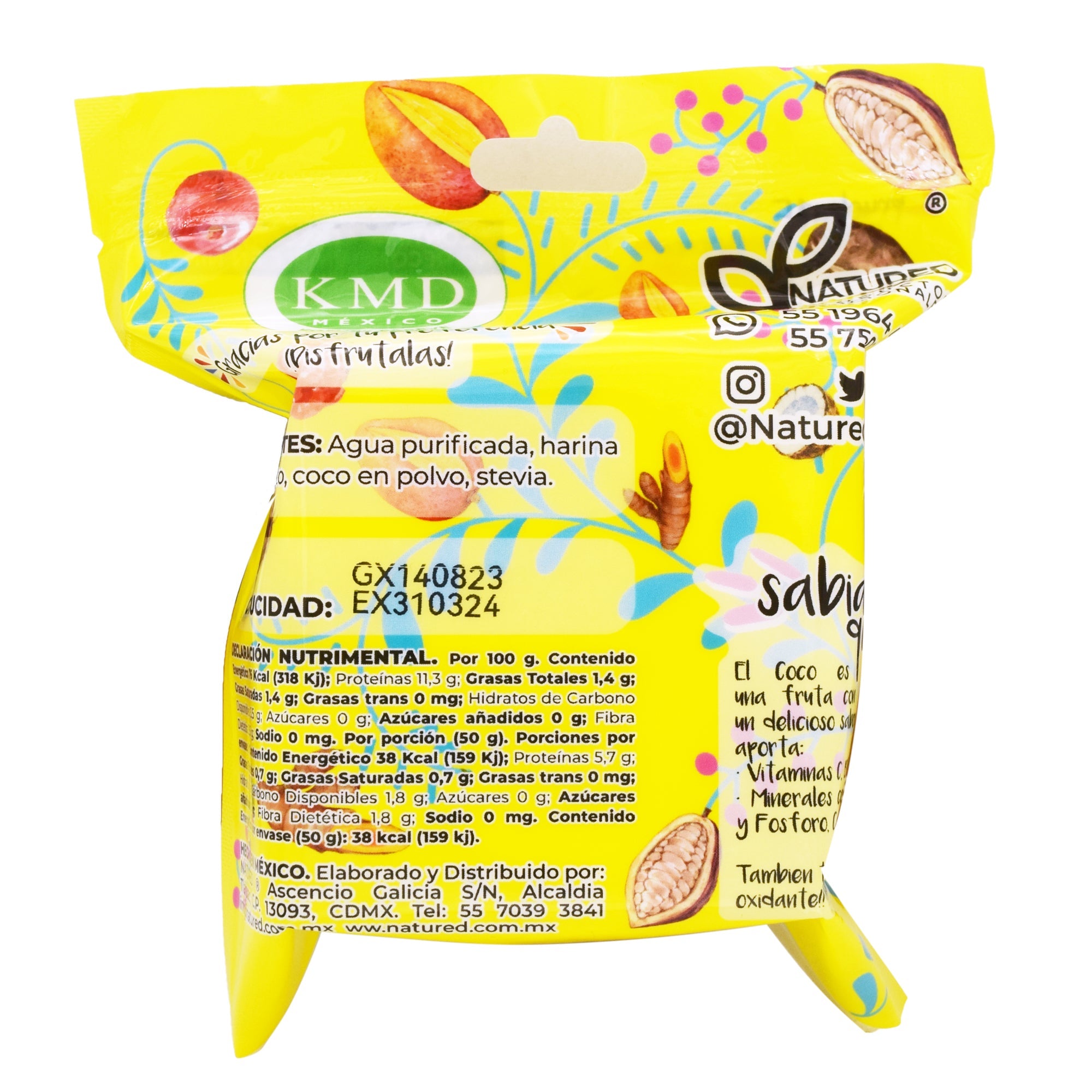 Obleas De Amaranto Sab Coco 50 G (Caja 12)
