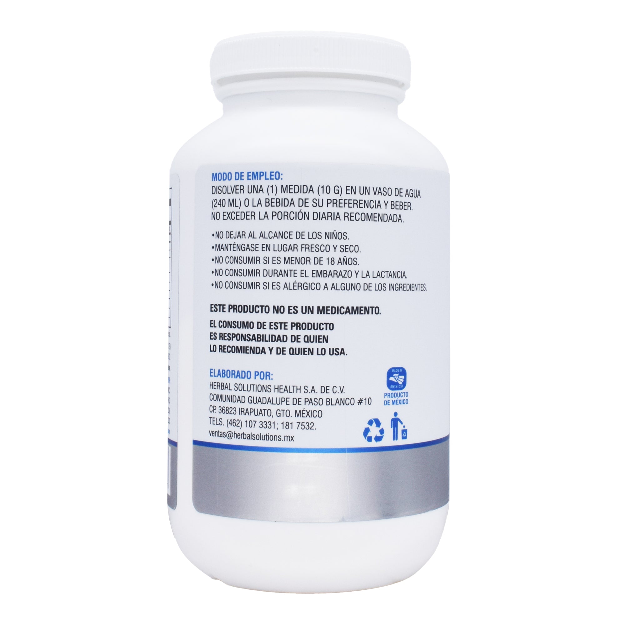 Citrato De Magnesio Natural 150 G