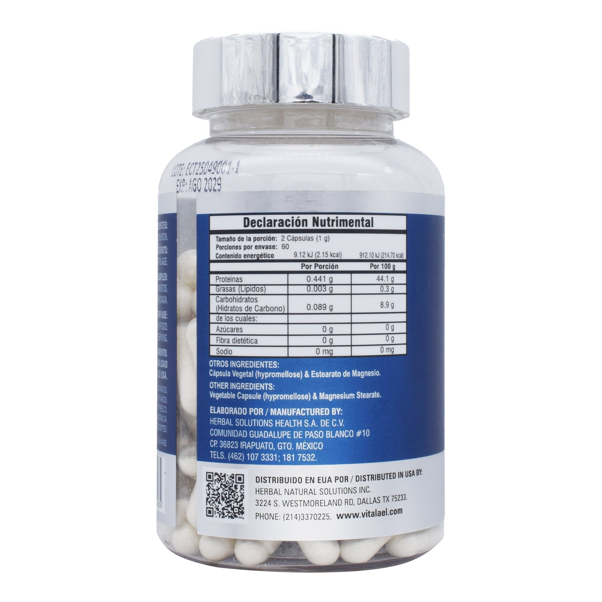 Cartilago De Tiburon 120 Cap