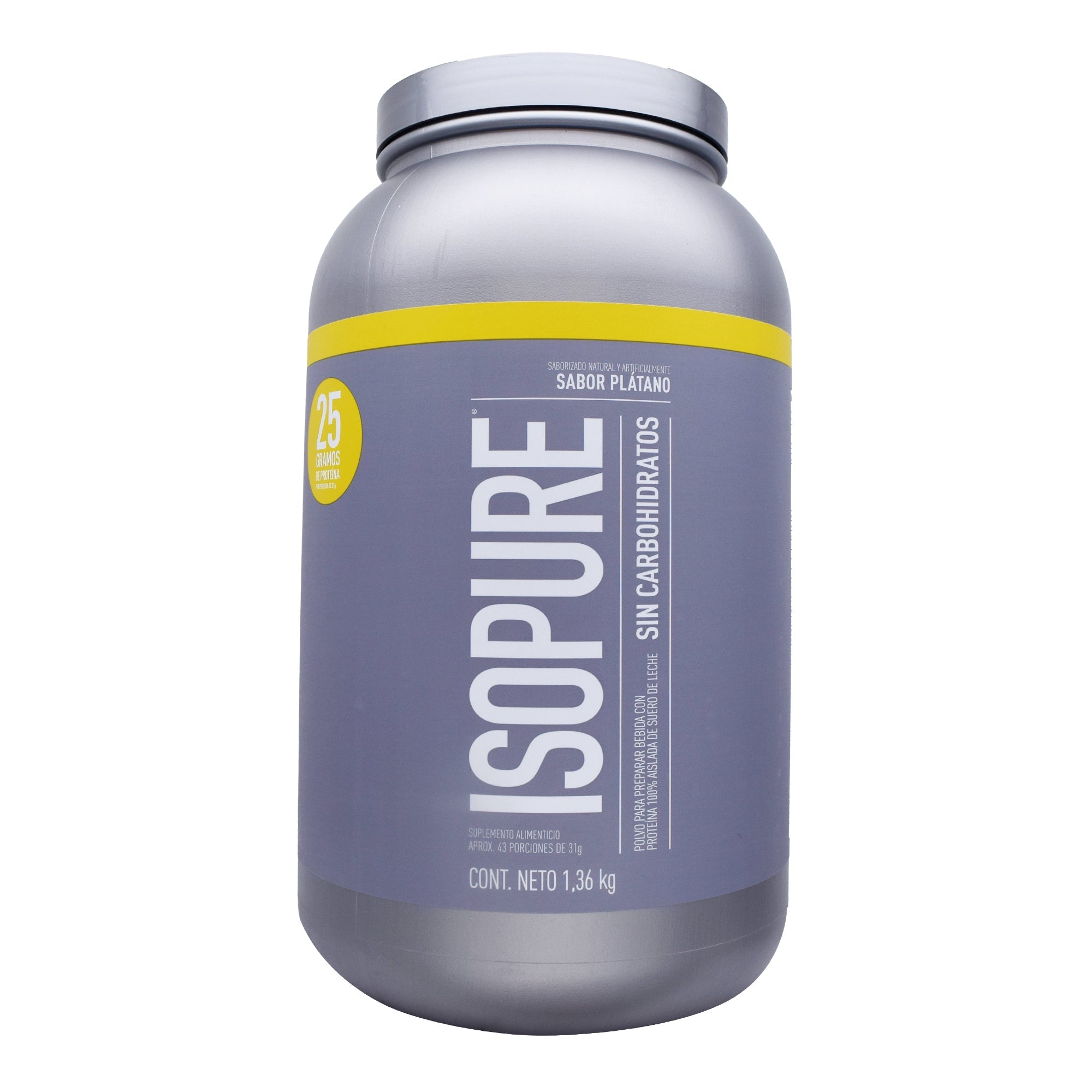 Isopure Zero Carb Platano 1.36 Kg