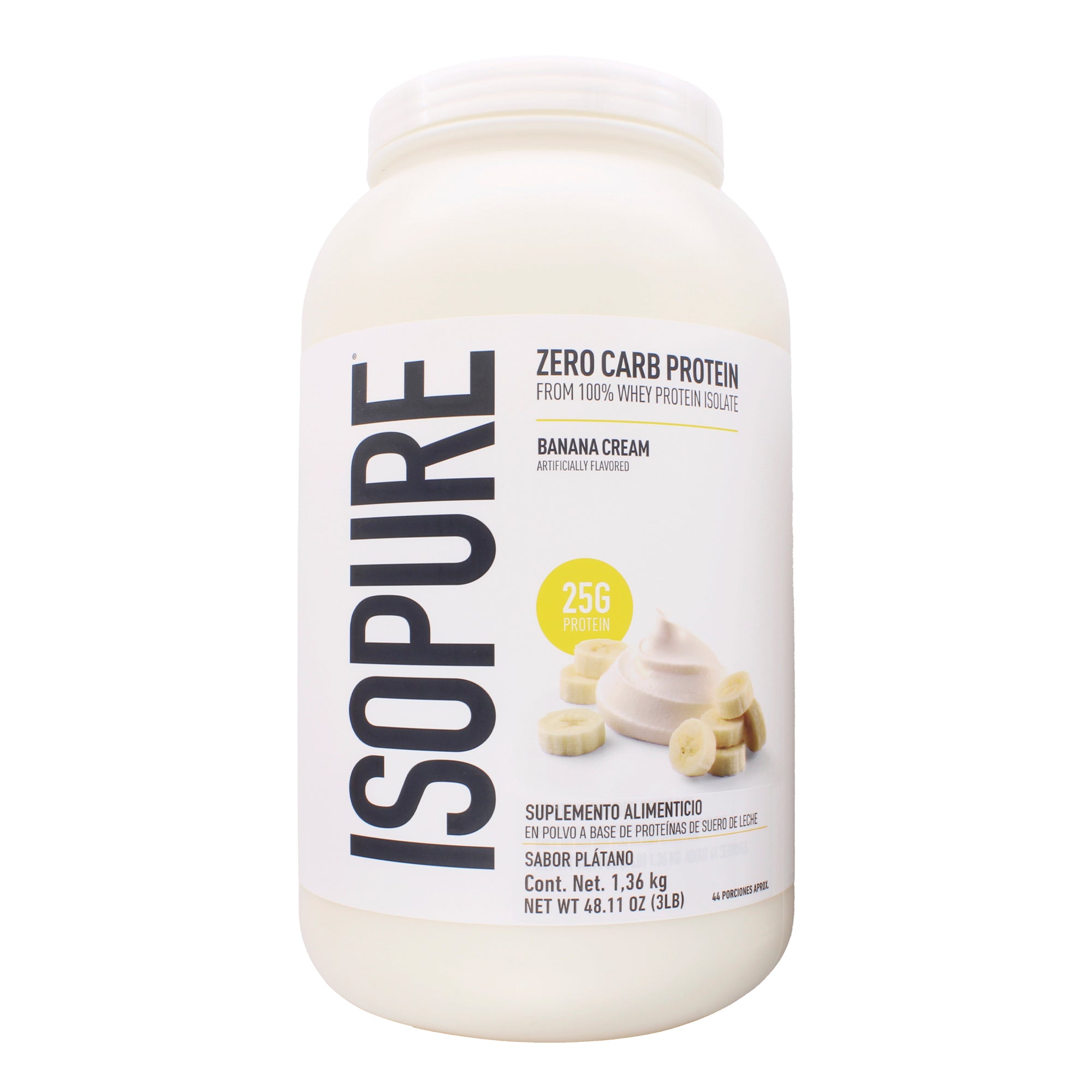 Isopure Zero Carb Platano 1.36 Kg