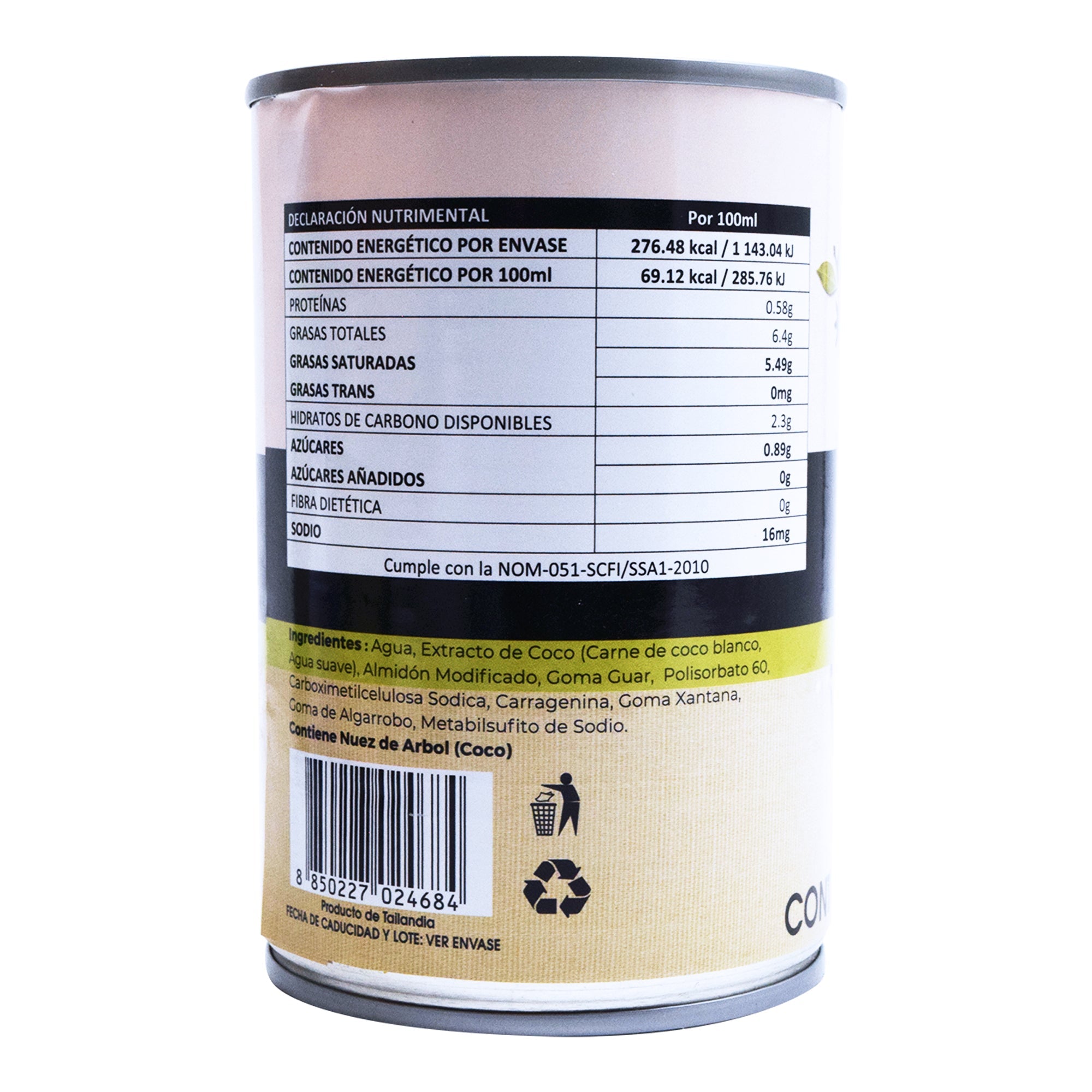 Extracto De Coco 400 Ml