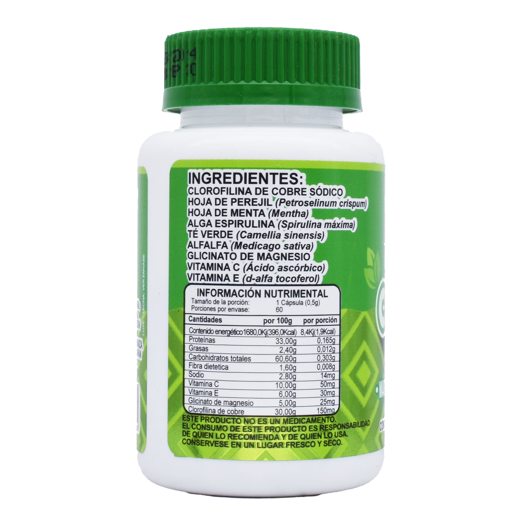 Clorofila 60 Cap