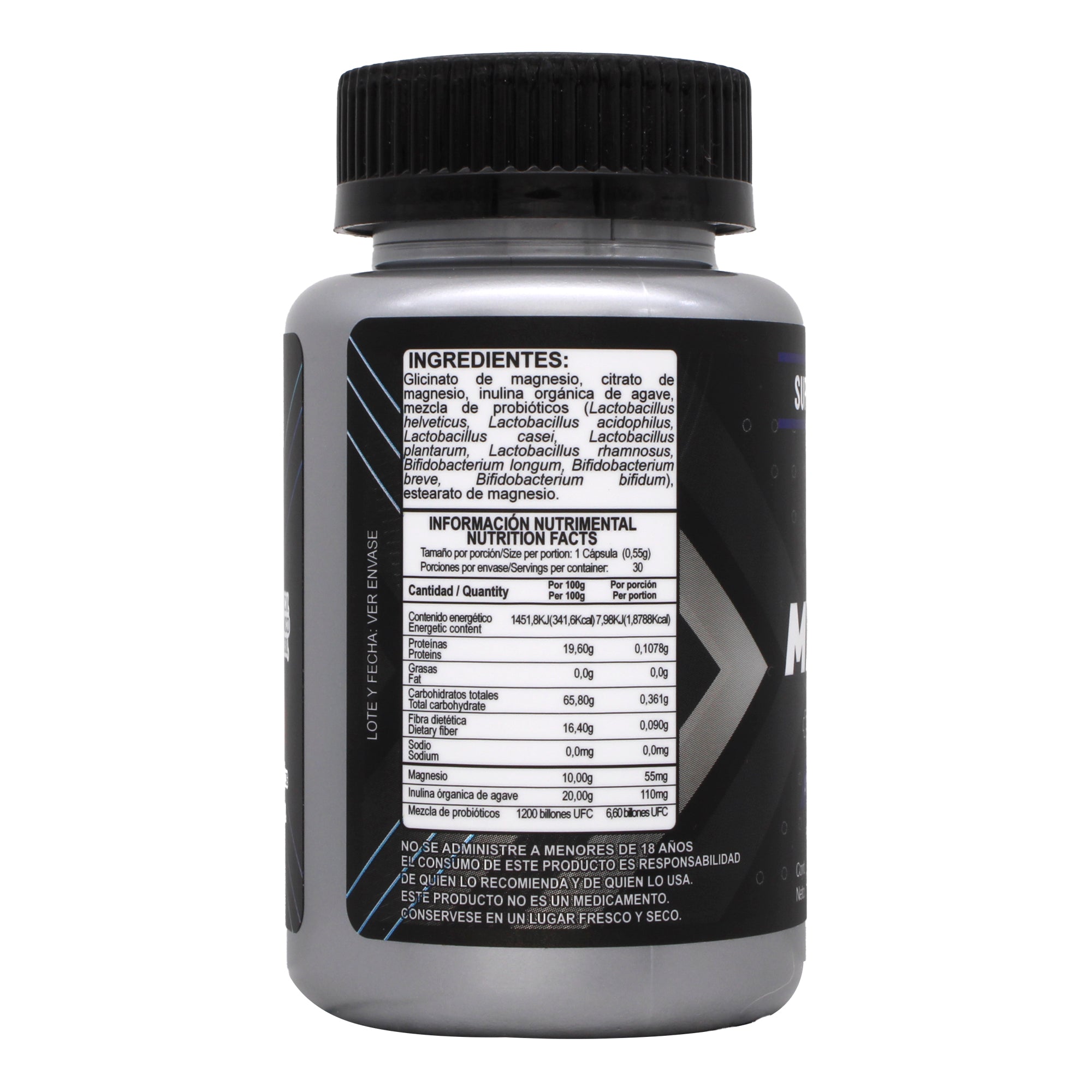 Magnesio Probioticos 30 Cap