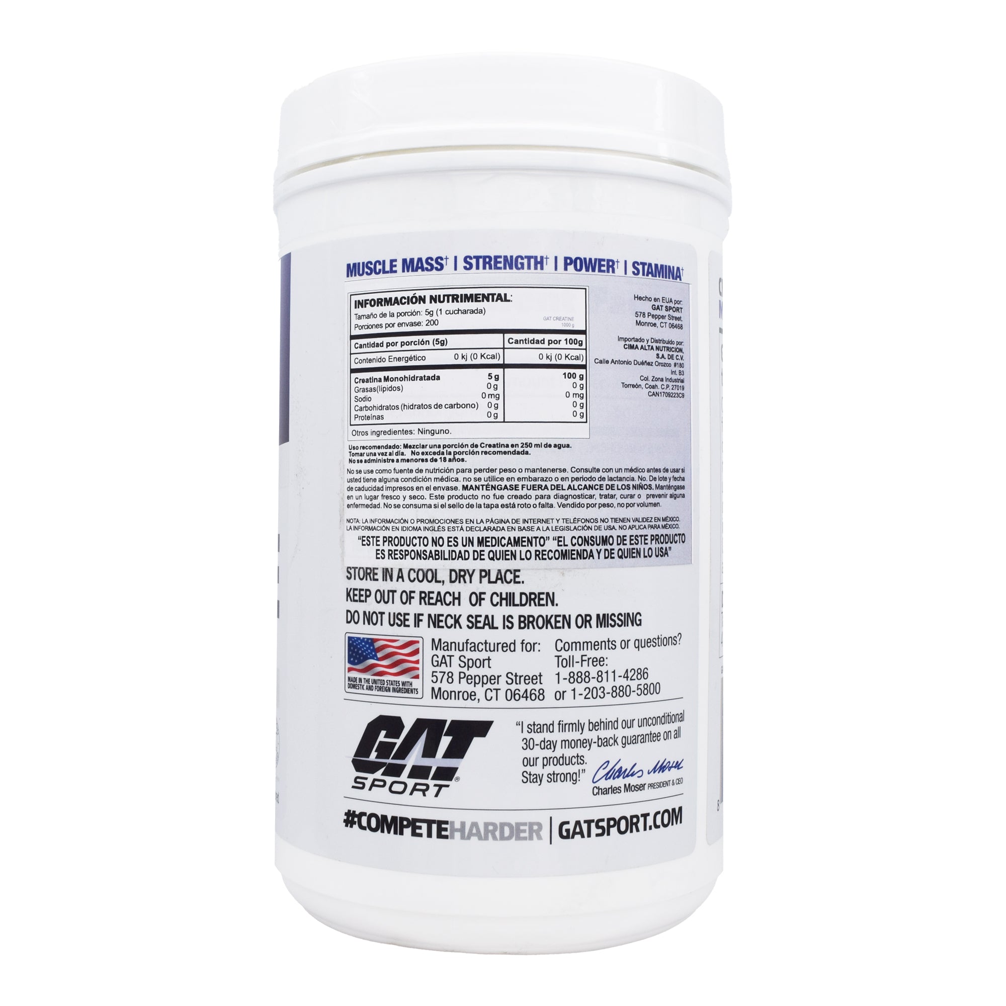 Creatina Monohidratada 1 Kg