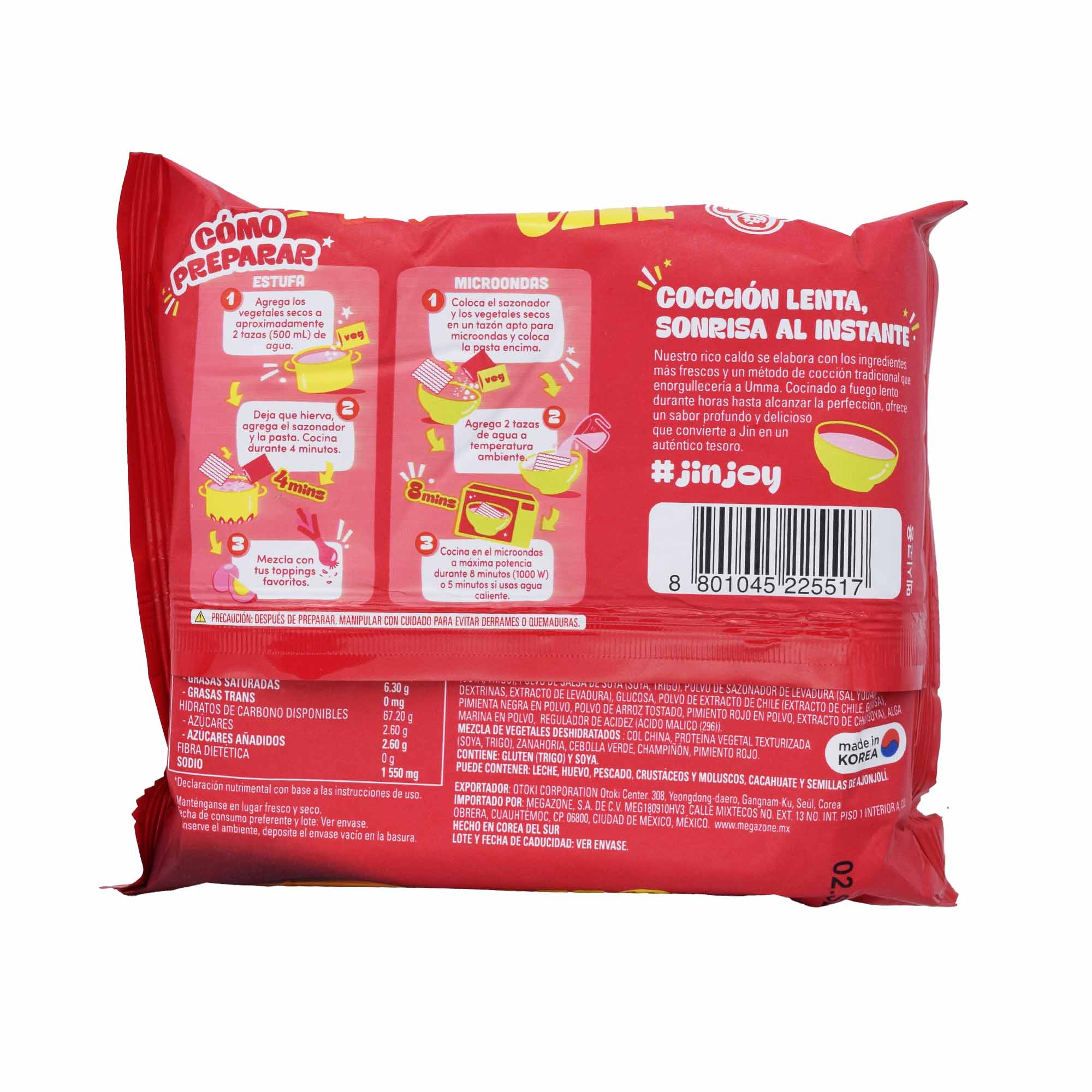 Sopa Instantanea Ramen Jin Picante 120 G