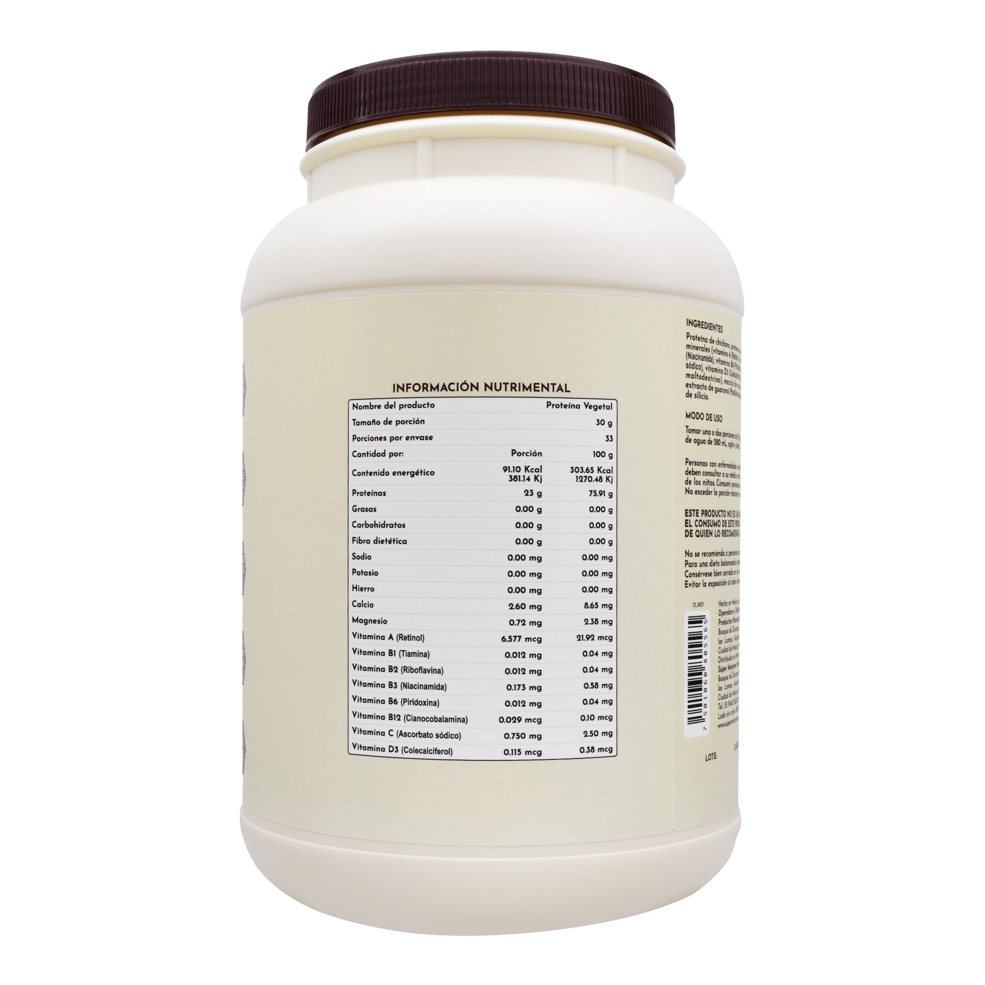 Proteina Vegetal Chocolate 1 Kg