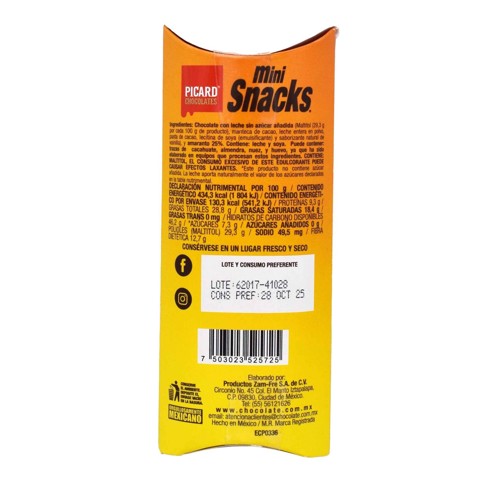 Chocolate Con Leche Amaranto 30 G (PAQUETE 9)