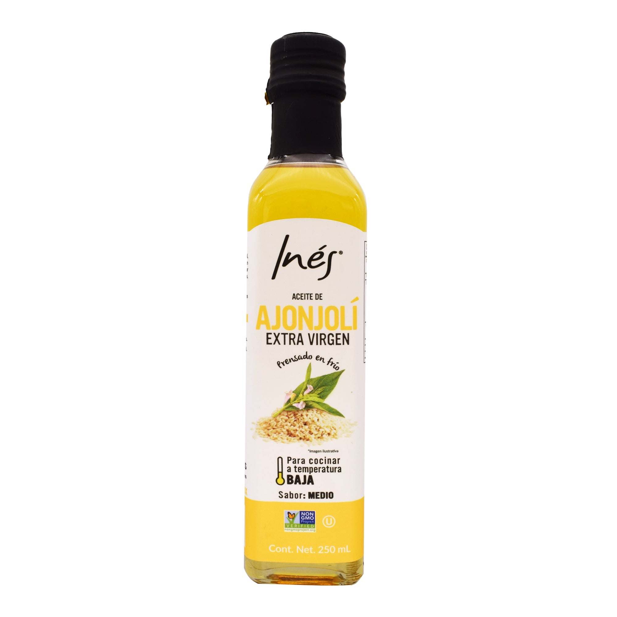 Aceite De Ajonjoli Extravirgen 250 Ml