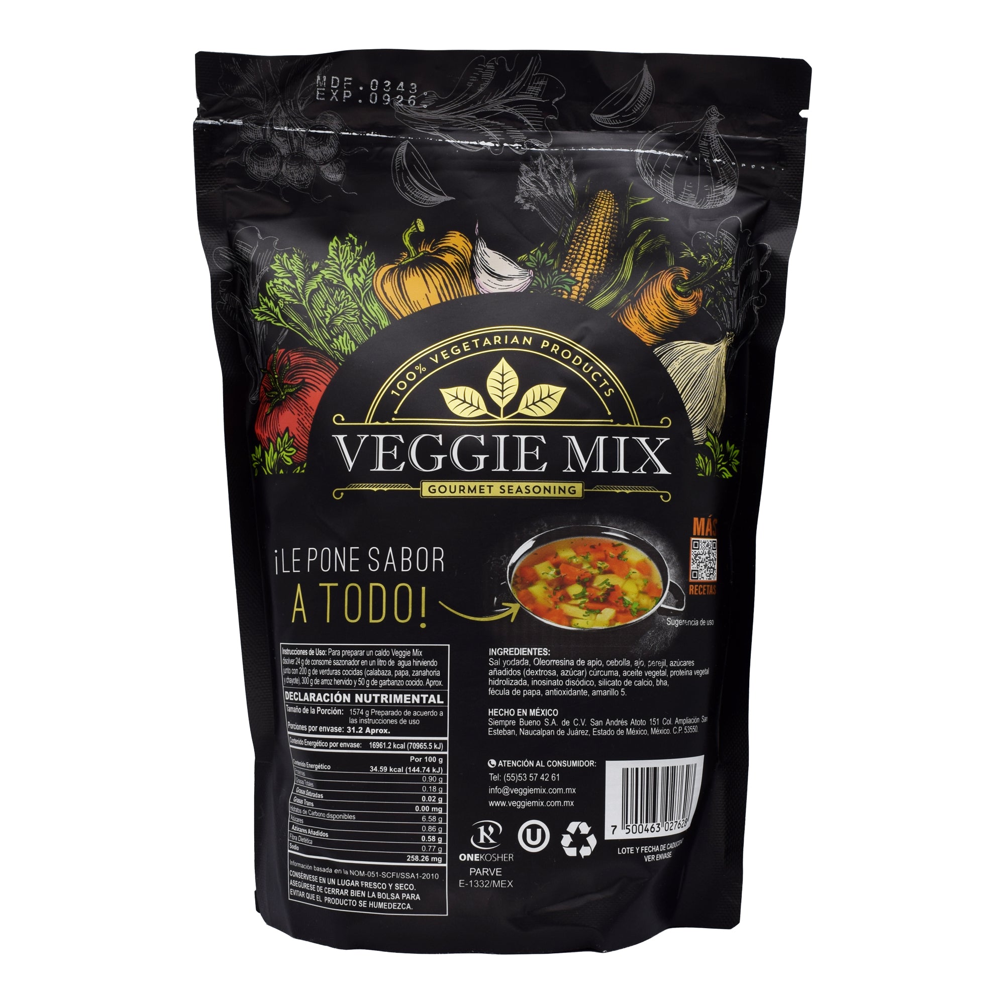 Consome Vegetariano 750 G