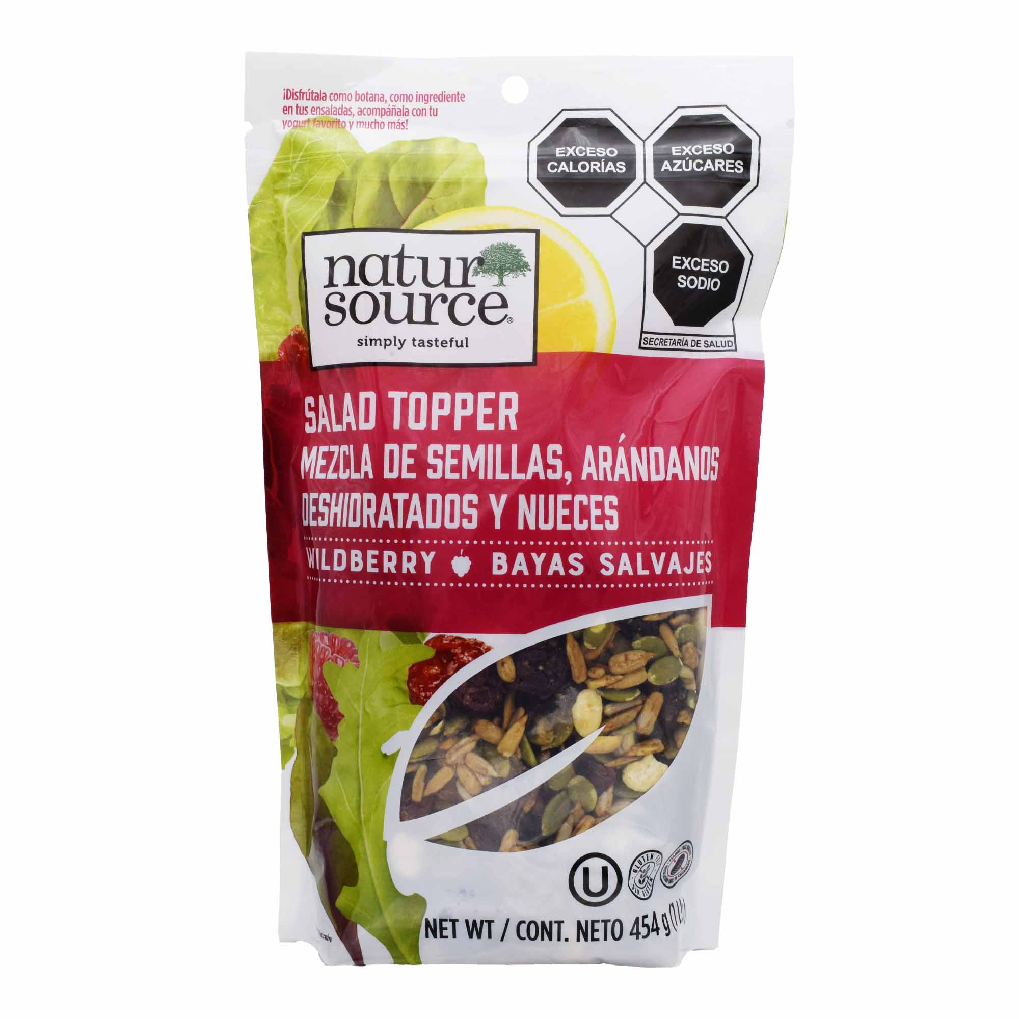 Mezcla De Semillas Arandanos Deshidratados Y Nueces 454 G