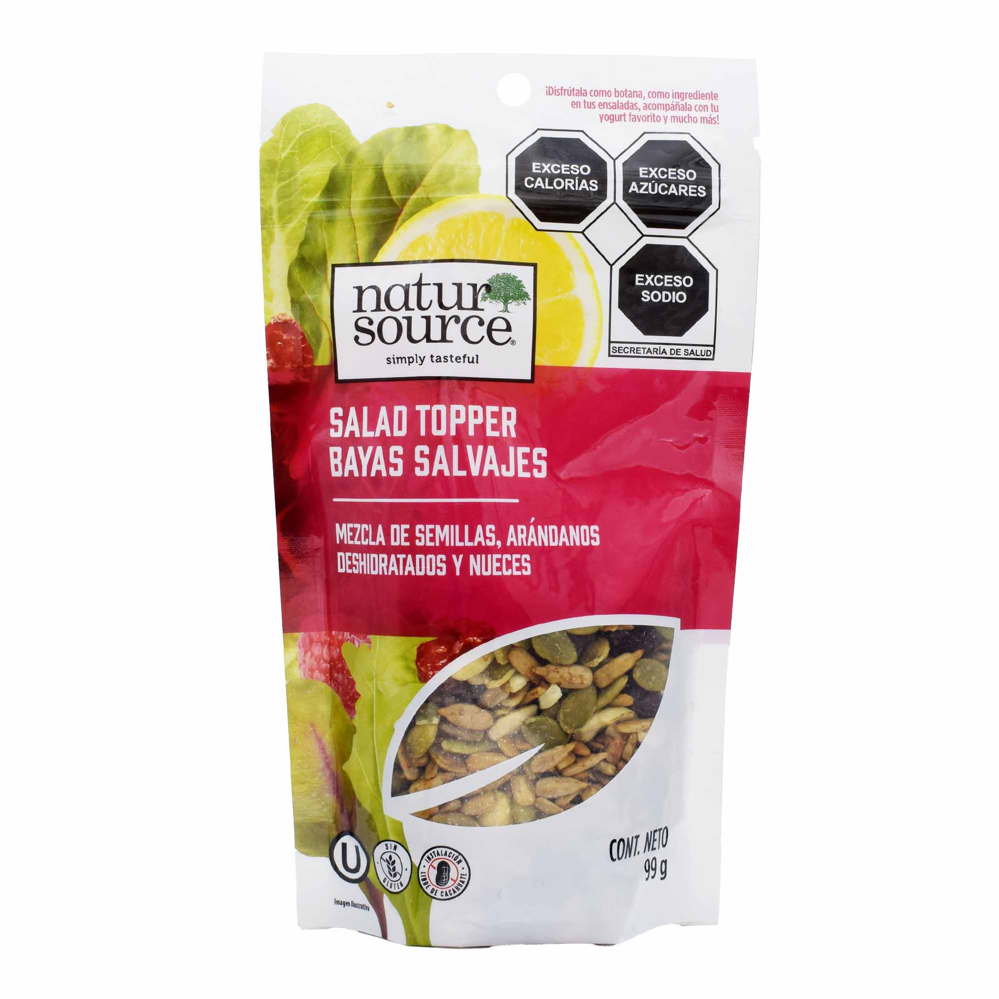 Mezcla De Semillas Arandanos Deshidratados Y Nueces 99 G