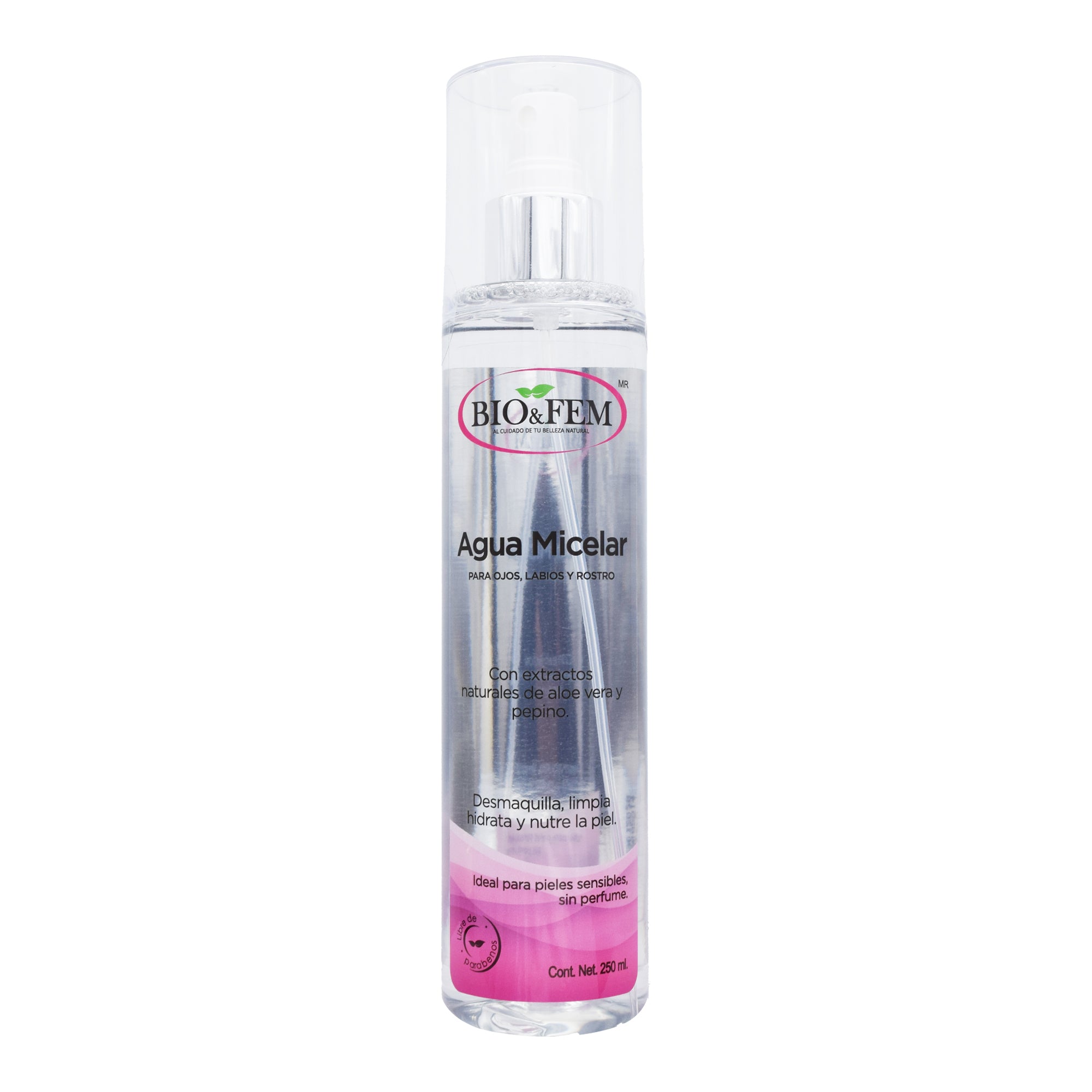 Agua Micelar Para Ojos Labios Y Rostro 250 Ml