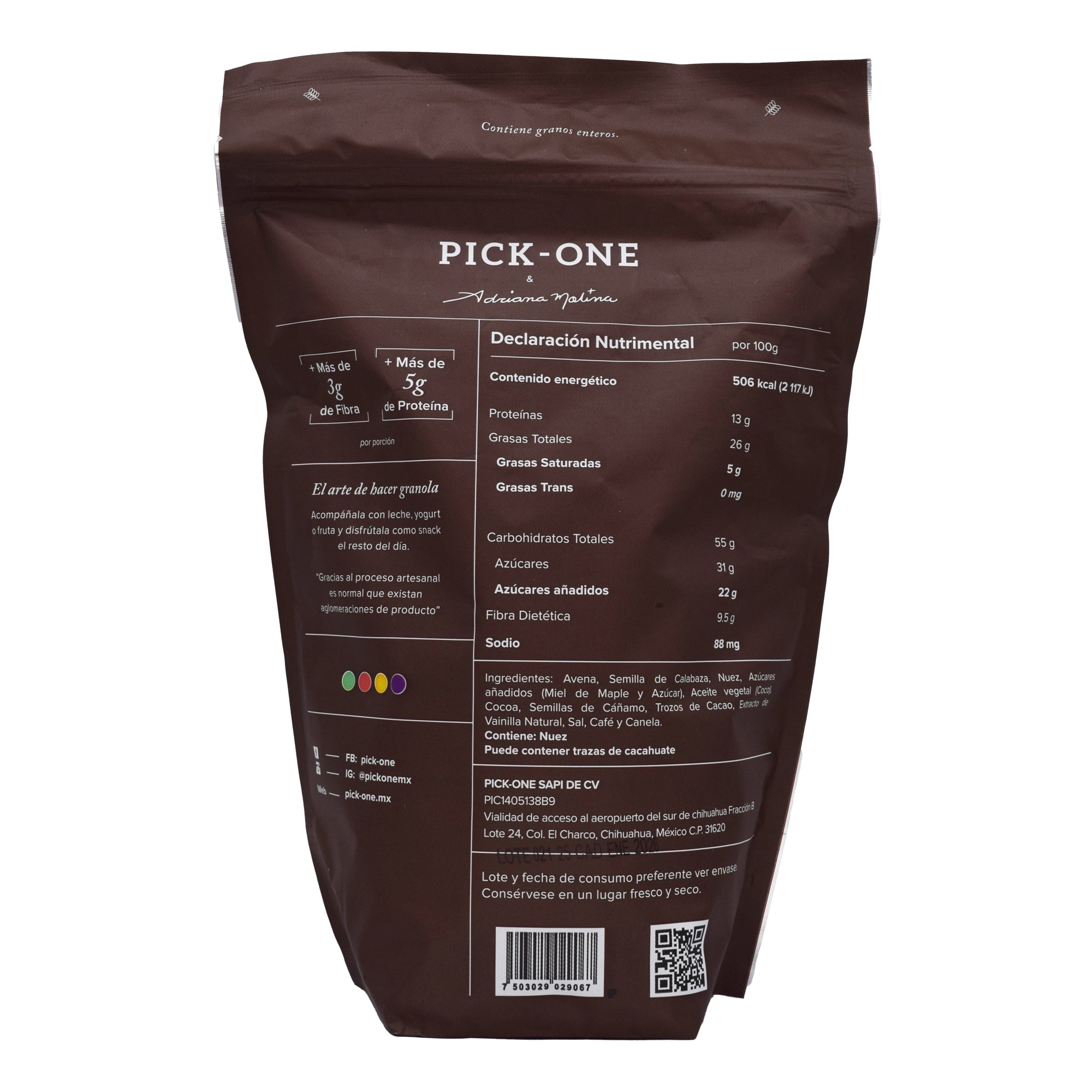 Granola Cafe Cacao 300 G