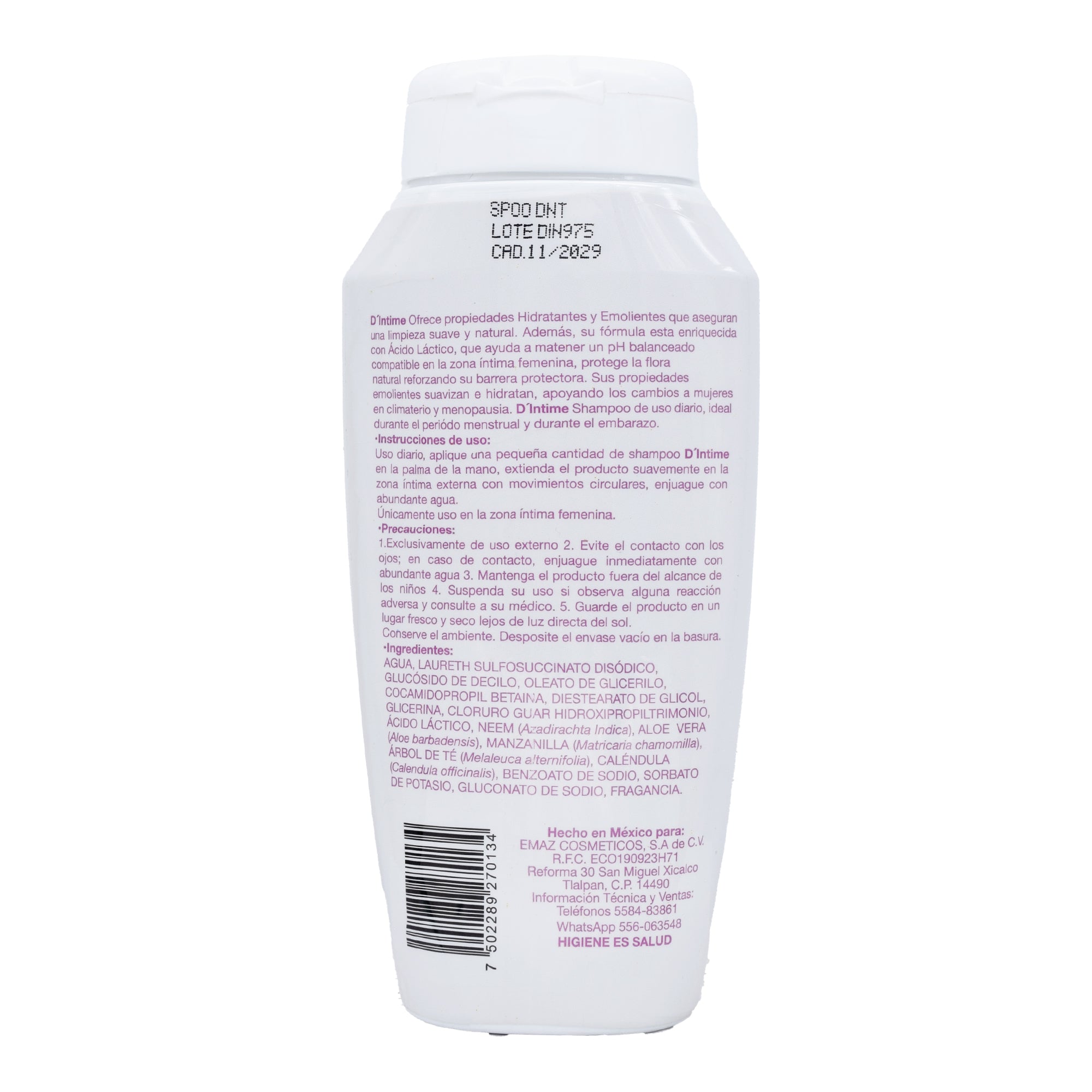 Jabon Intimo 250 Ml