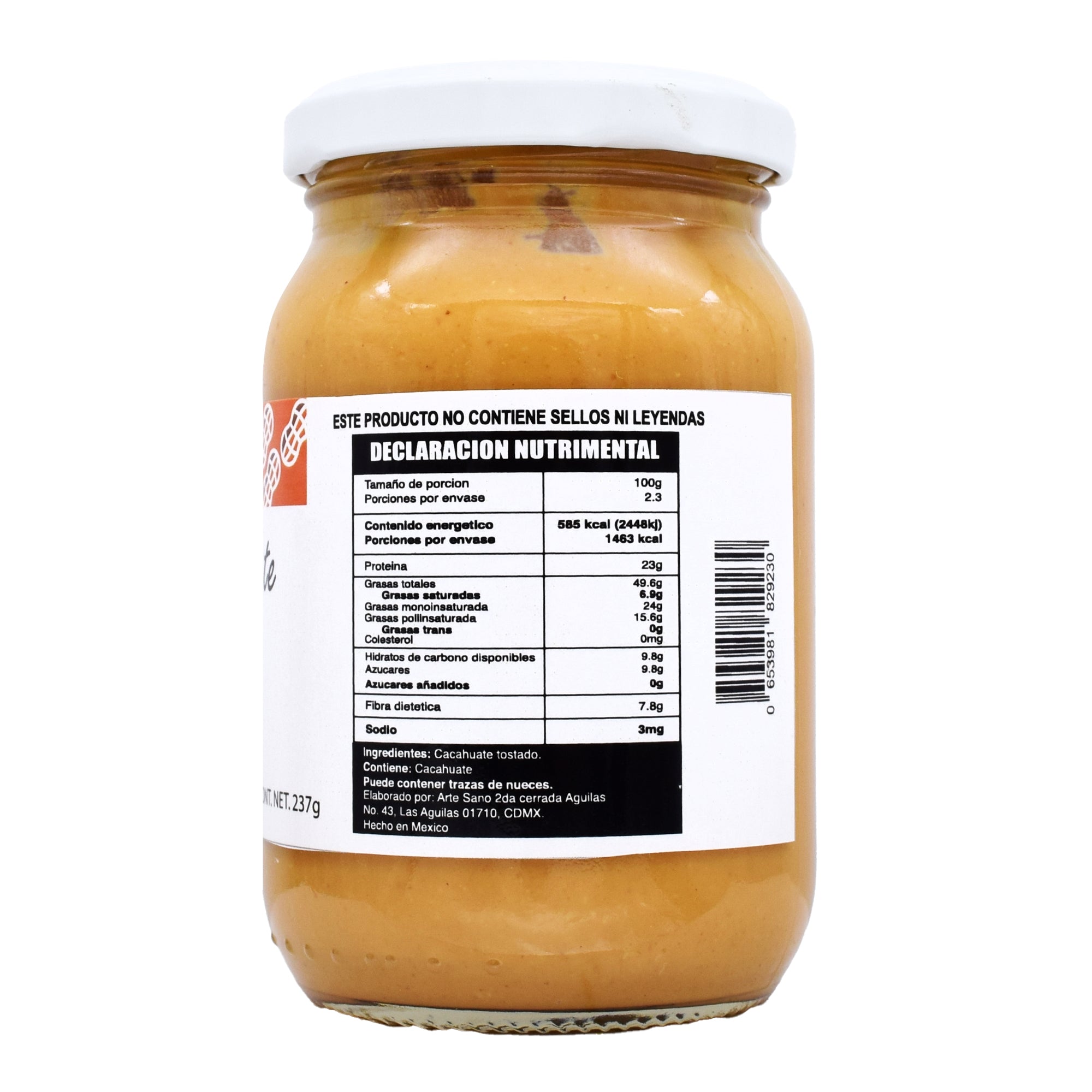 Crema De Cacahuate 237 G