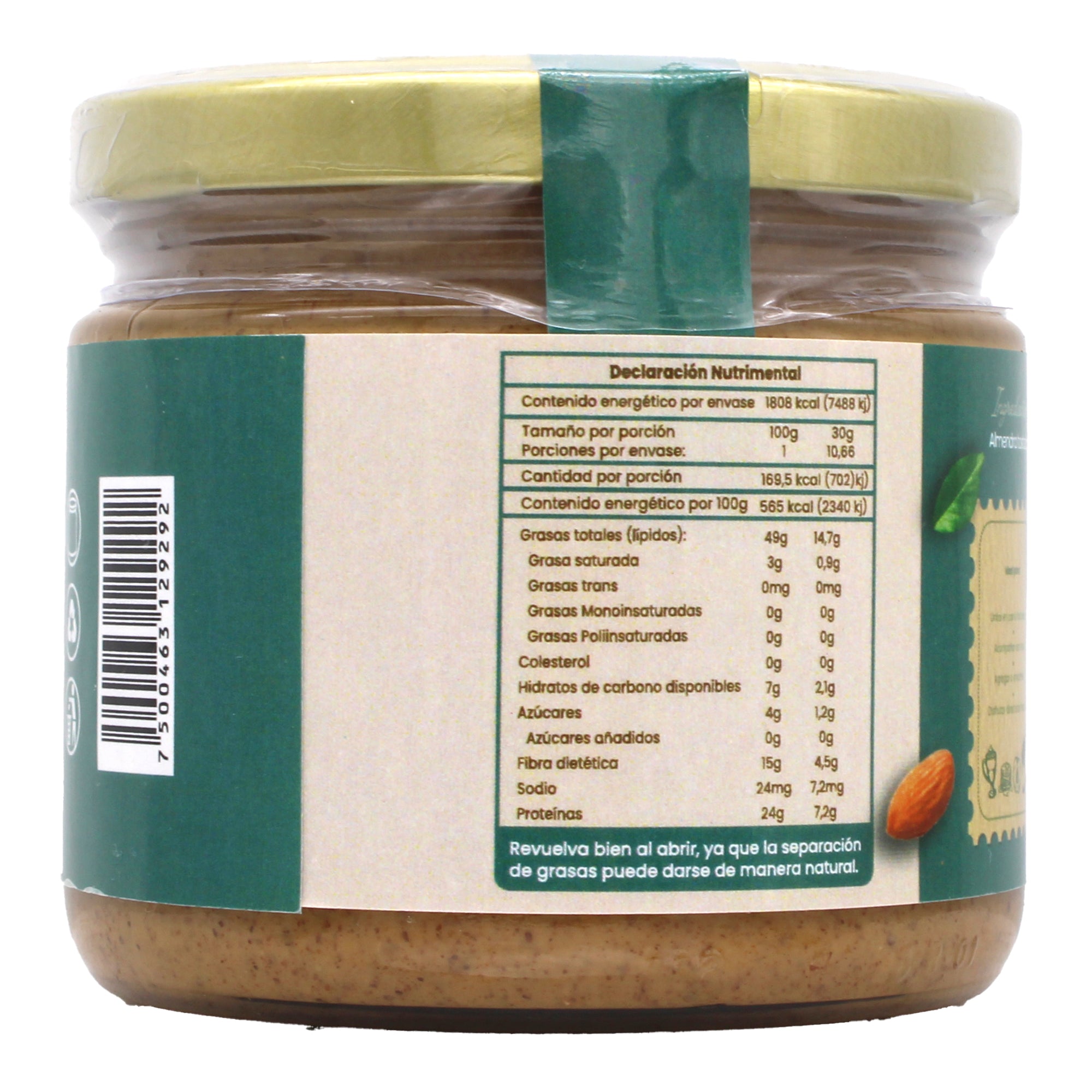Crema De Almendra 320 G