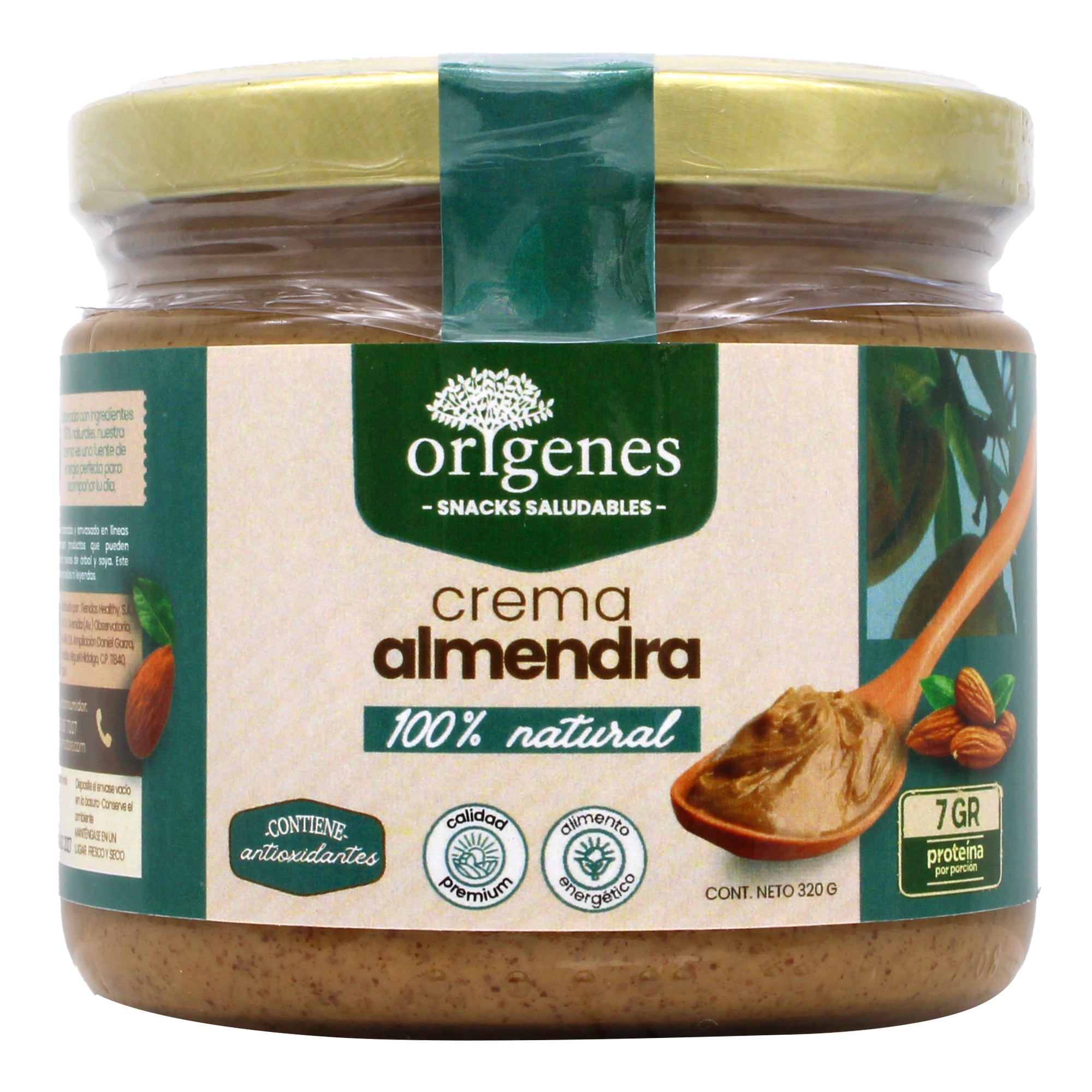 Crema De Almendra 320 G